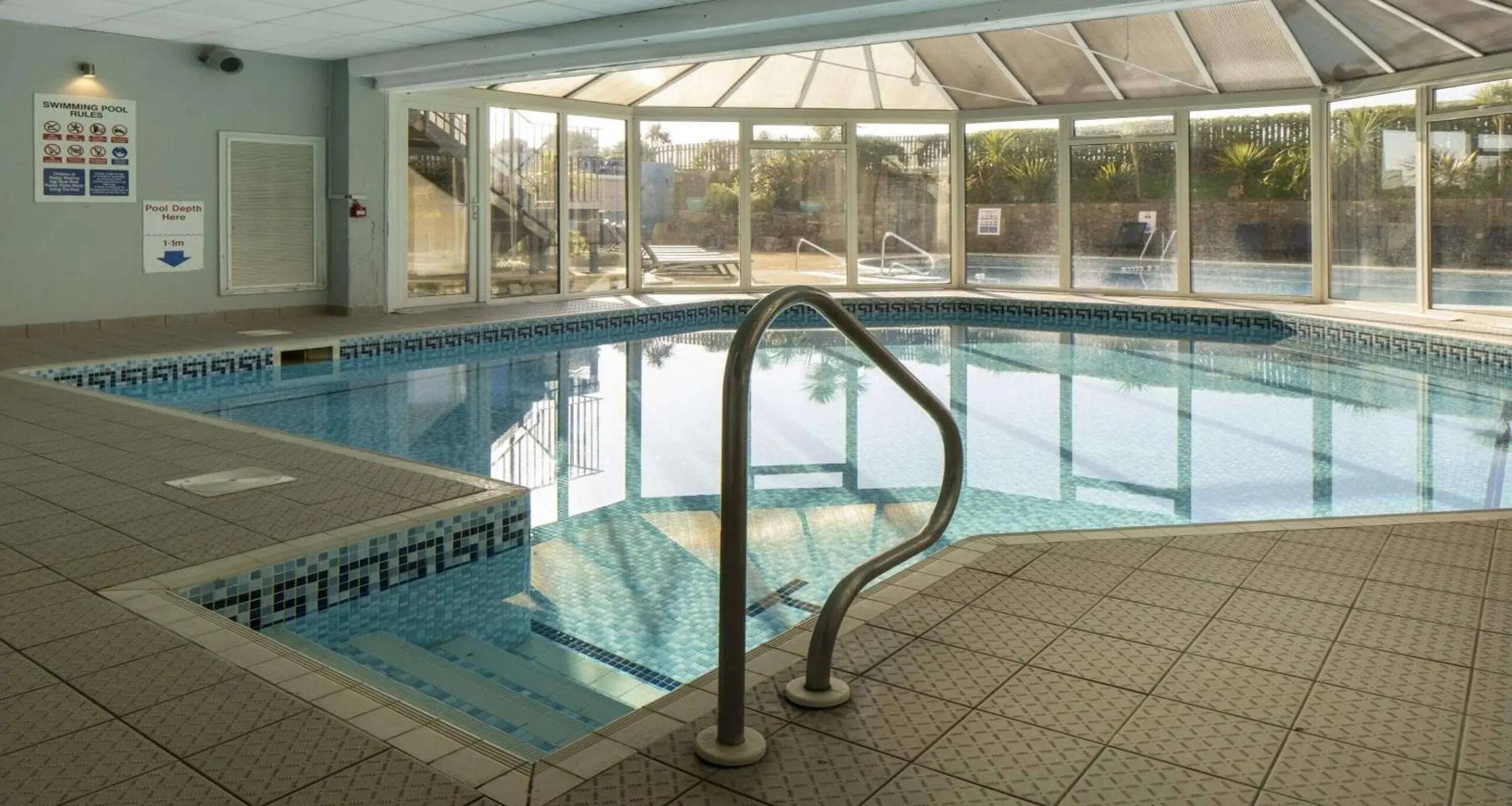 Pool view in Bournemouth Carlton Hotel, BW Signature Collection Pool view in Bournemouth Carlton Hotel, BW Signature Collection