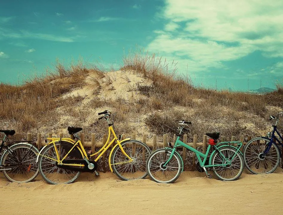 Cycling in Villa de l'Etang Blanc