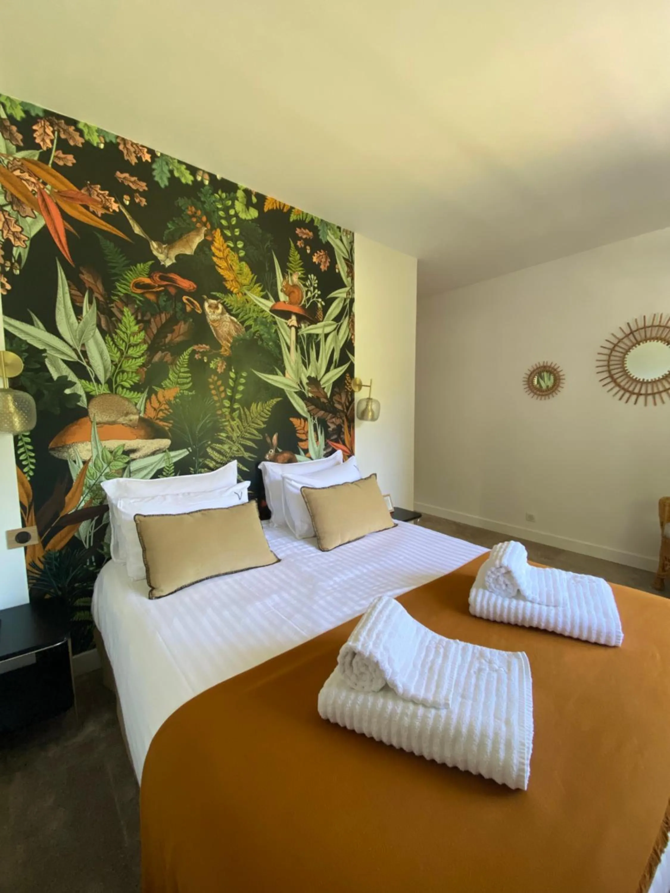 Bedroom, Bed in Villa de l'Etang Blanc