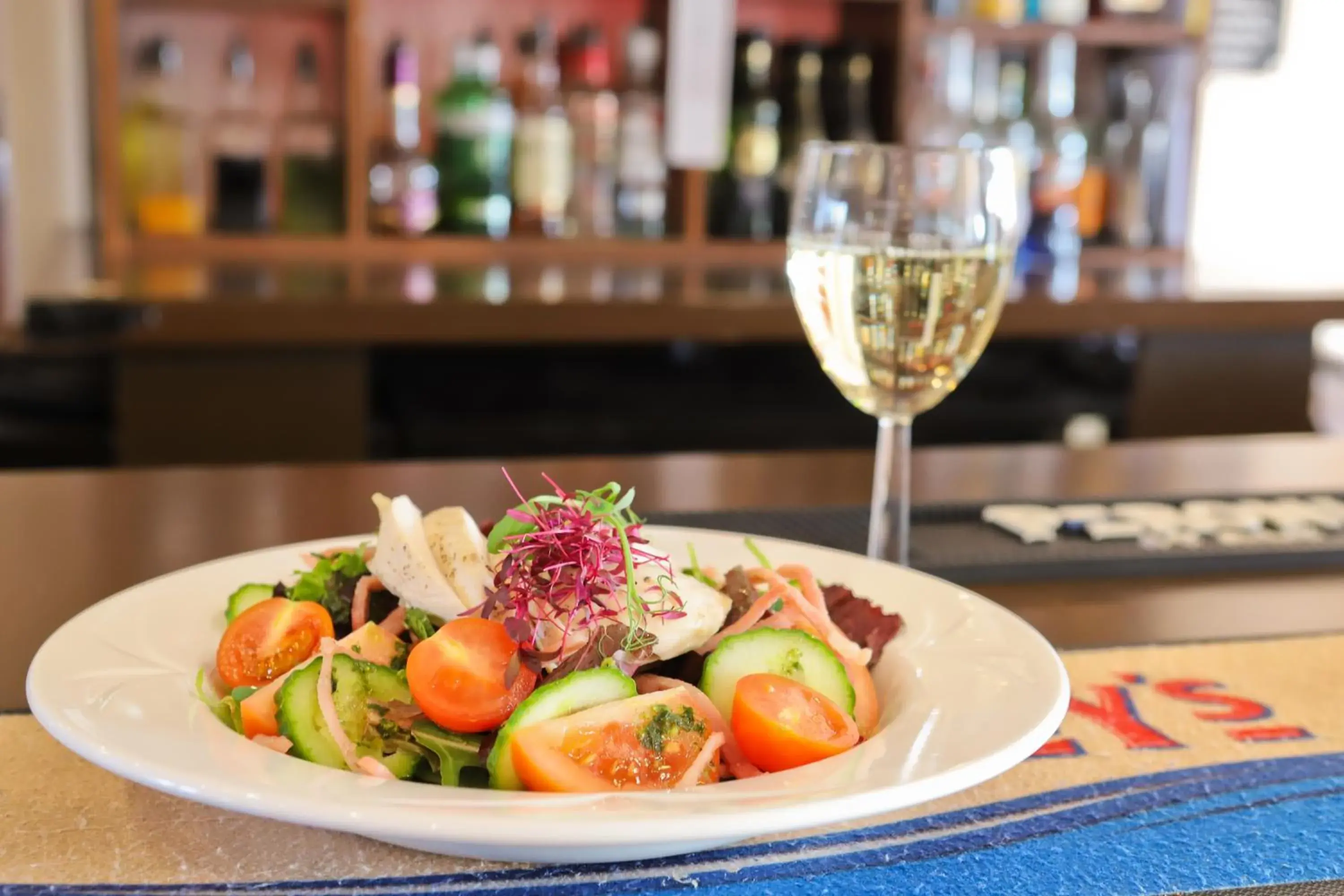 Food close-up in Marsham Court Hotel Food close-up in Marsham Court Hotel