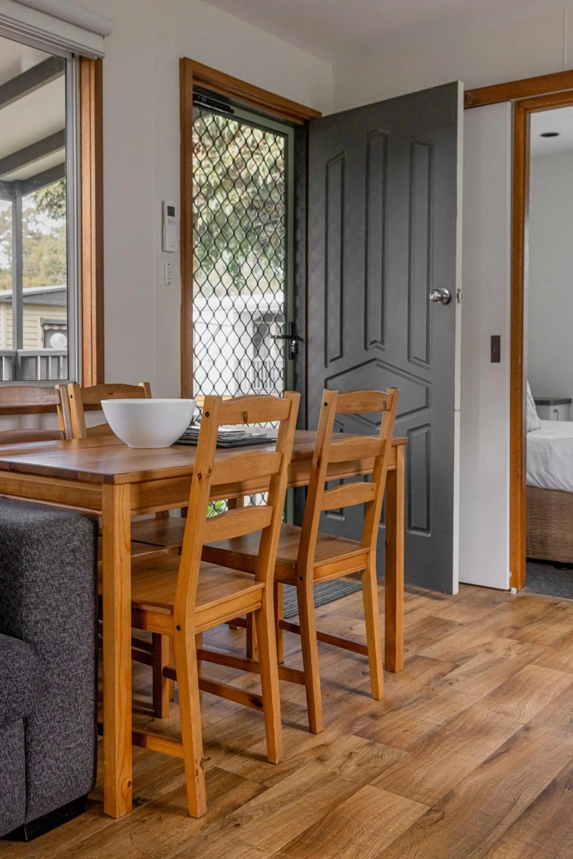 Kitchen or kitchenette in Ocean Grove Holiday Park