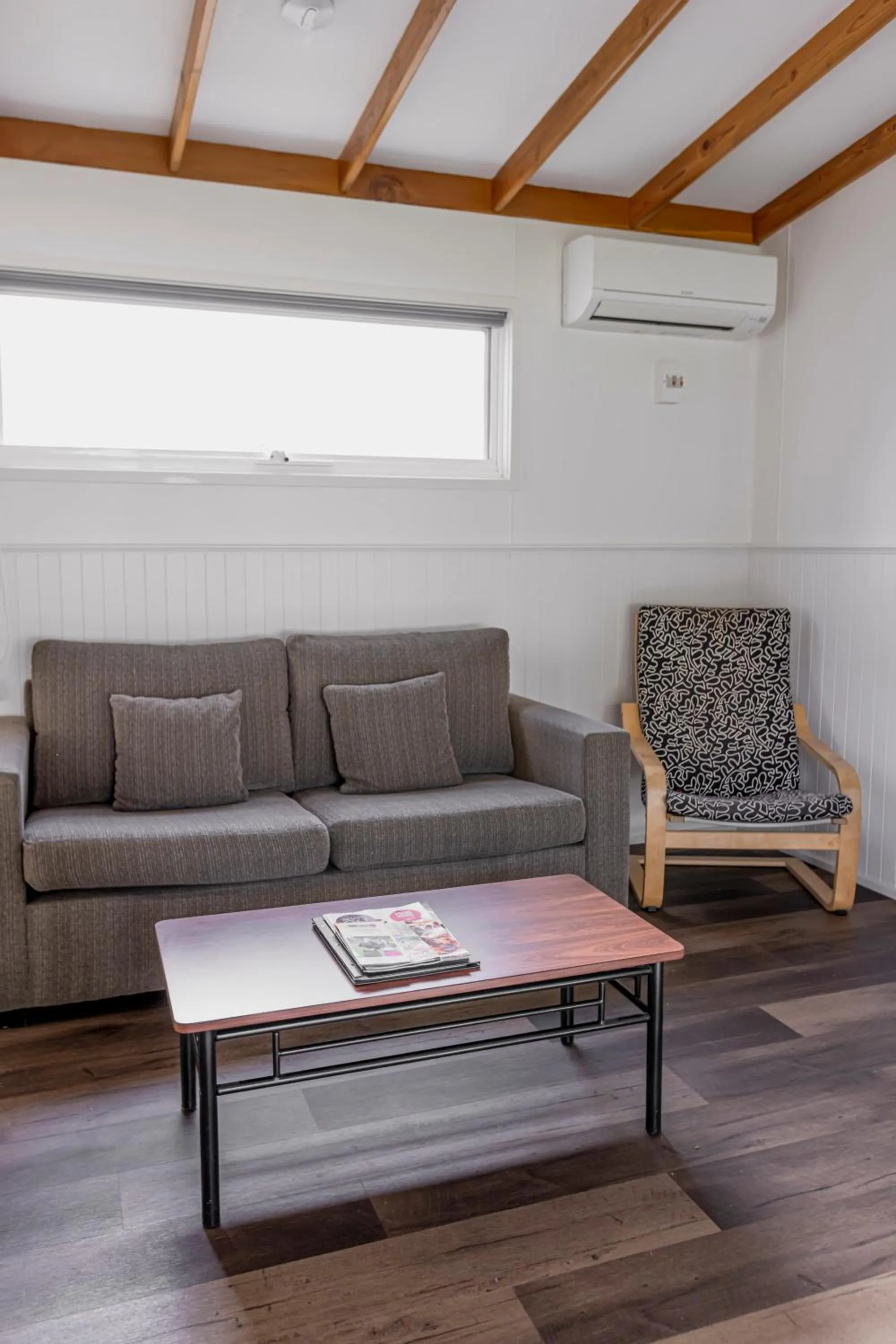 Living room in Ocean Grove Holiday Park