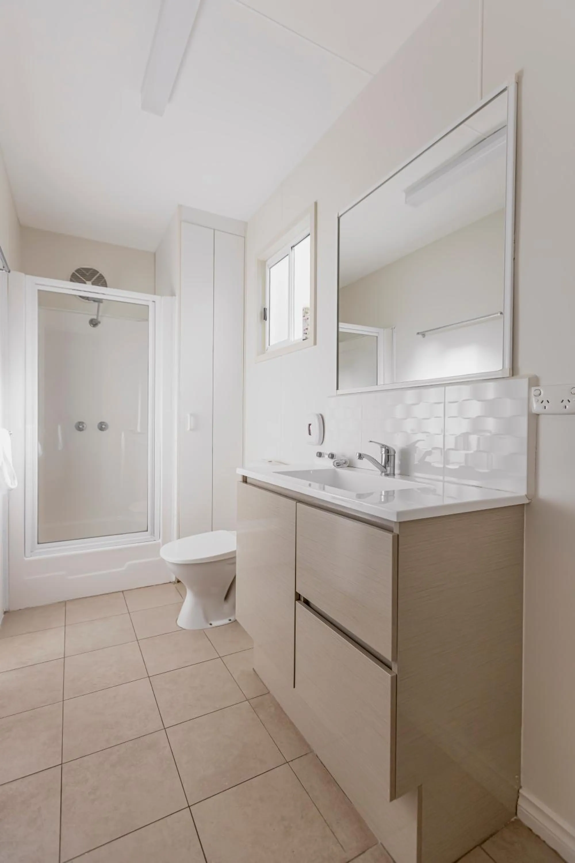 Shower in Ocean Grove Holiday Park