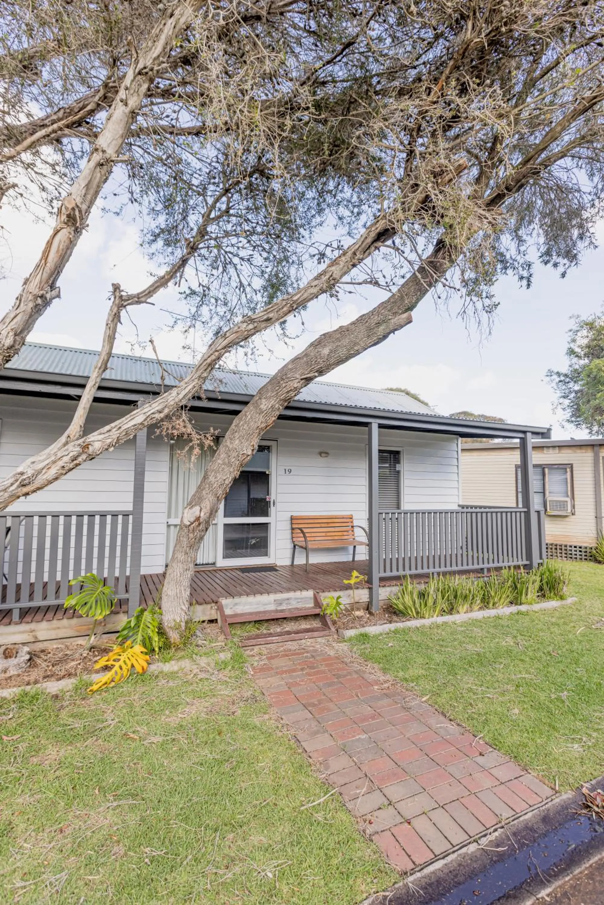 Property building in Ocean Grove Holiday Park