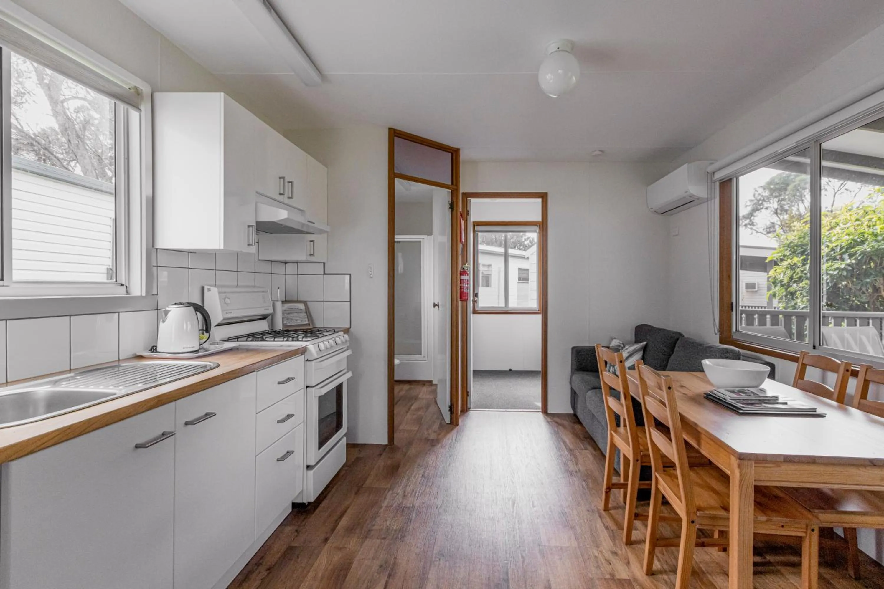 Kitchen or kitchenette in Ocean Grove Holiday Park