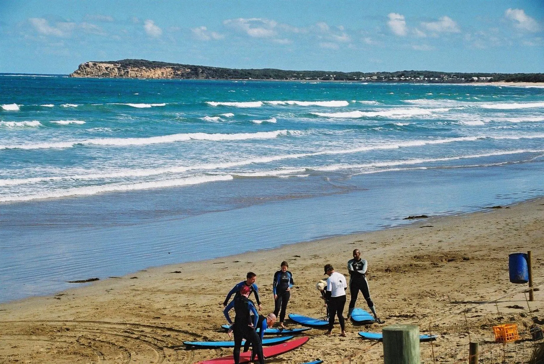 Beach in Ocean Grove Holiday Park