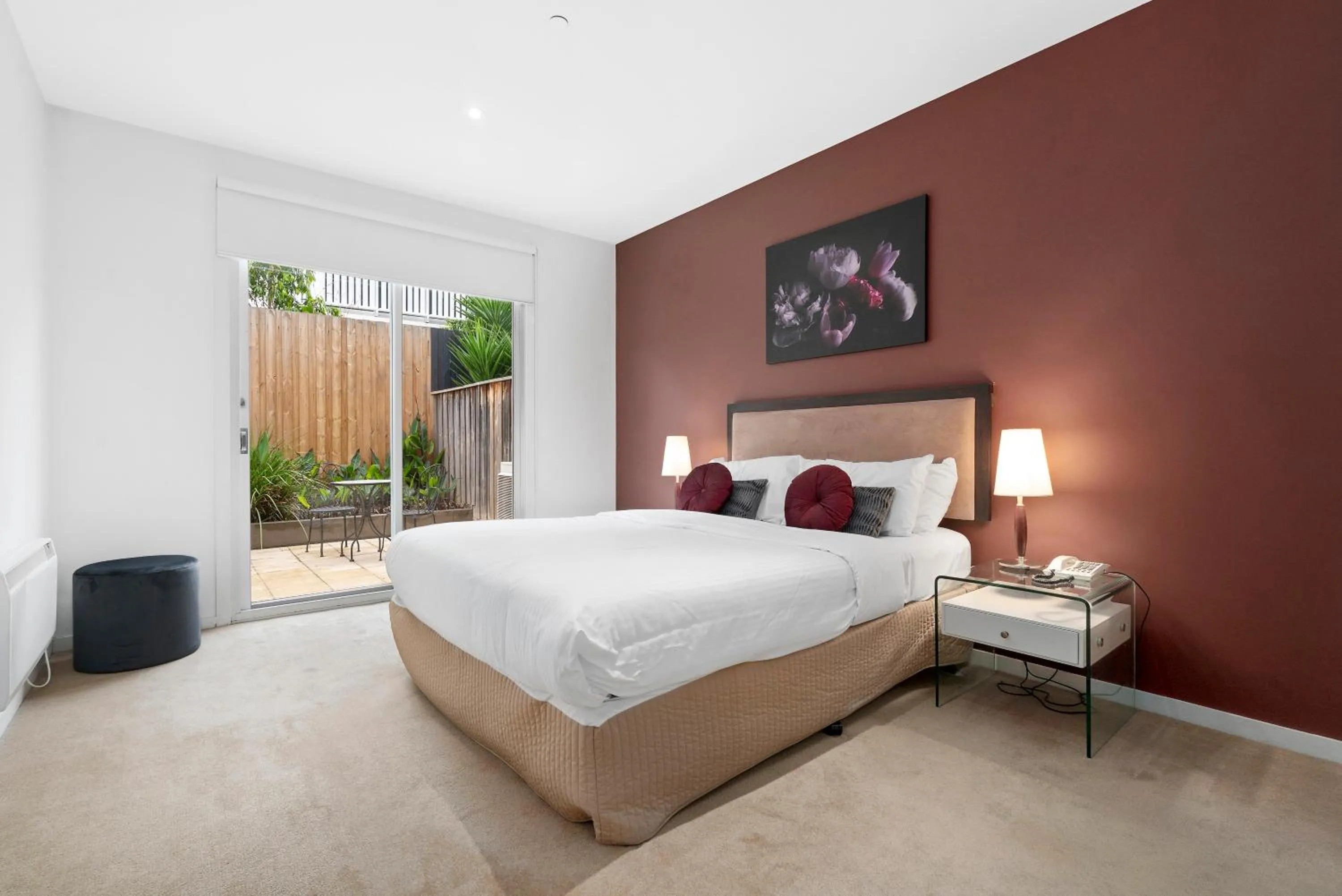 Bed in Brighton Bay Apartments