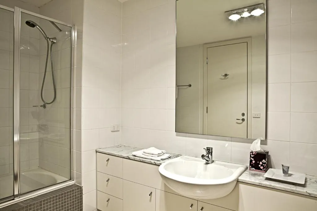 Shower in Brighton Bay Apartments