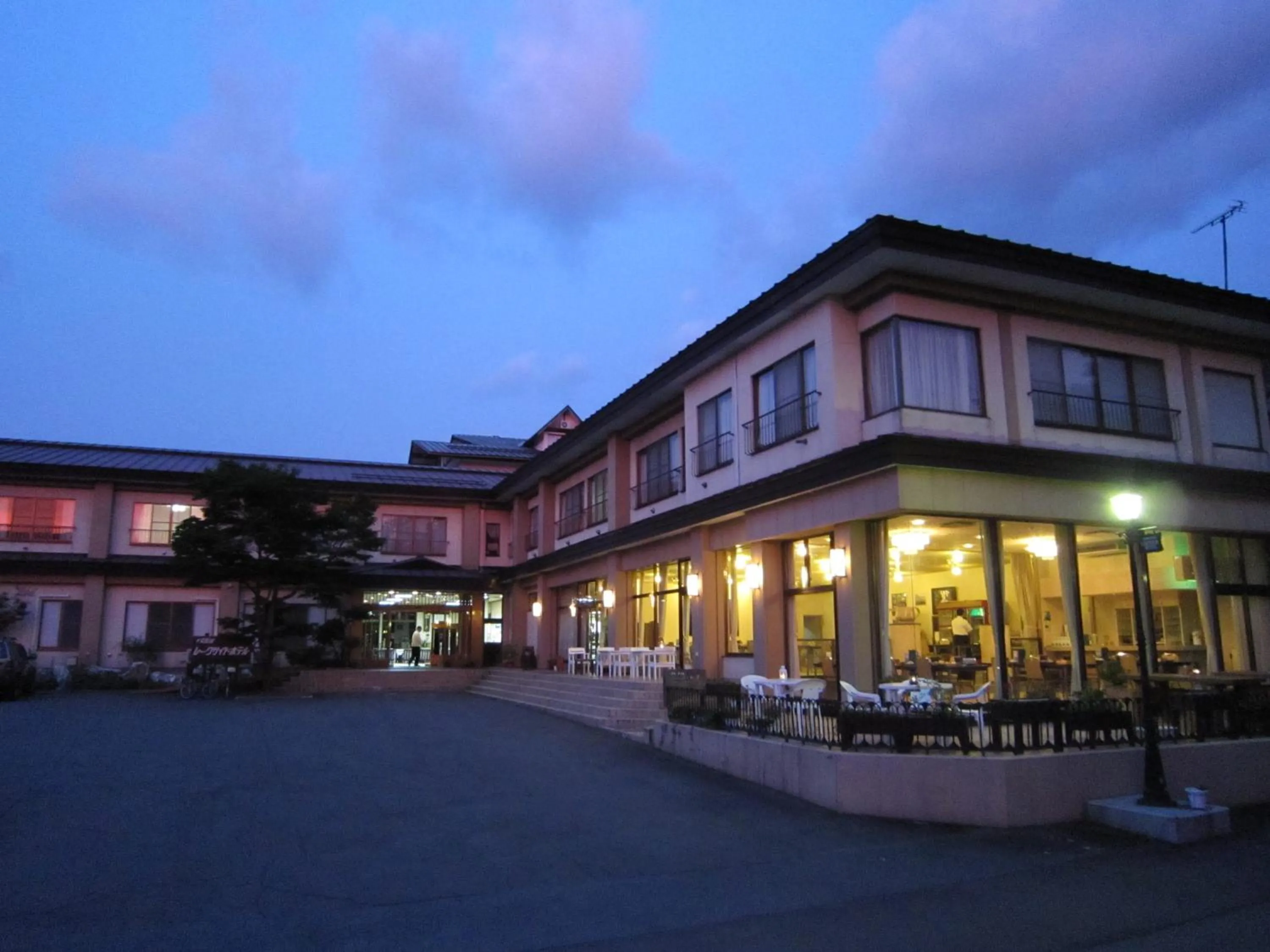 Property building in Towadako Lakeside Hotel