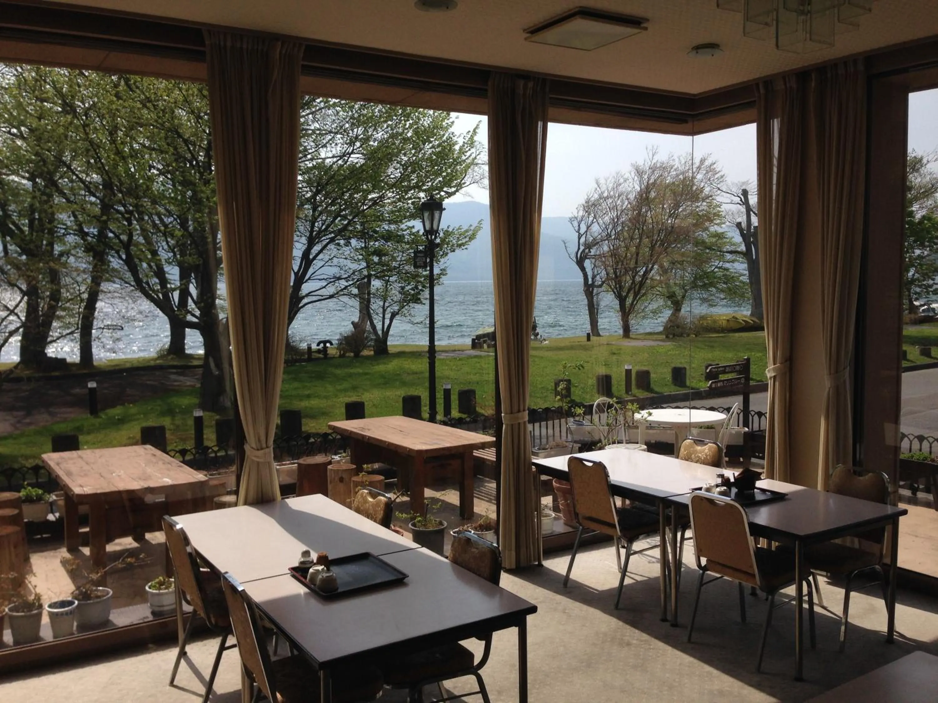 Lake view in Towadako Lakeside Hotel