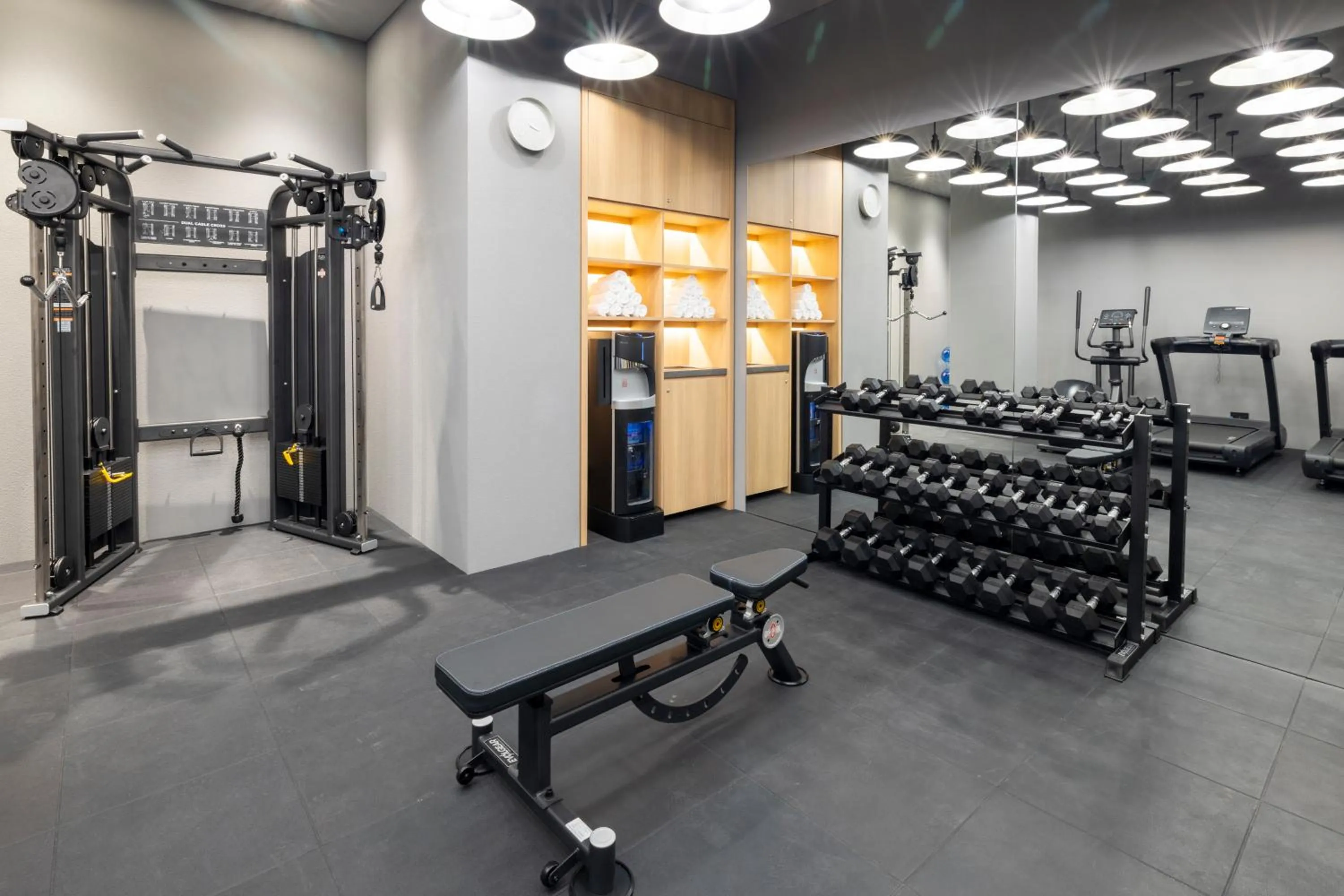 Fitness centre/facilities in Nozo Hotel