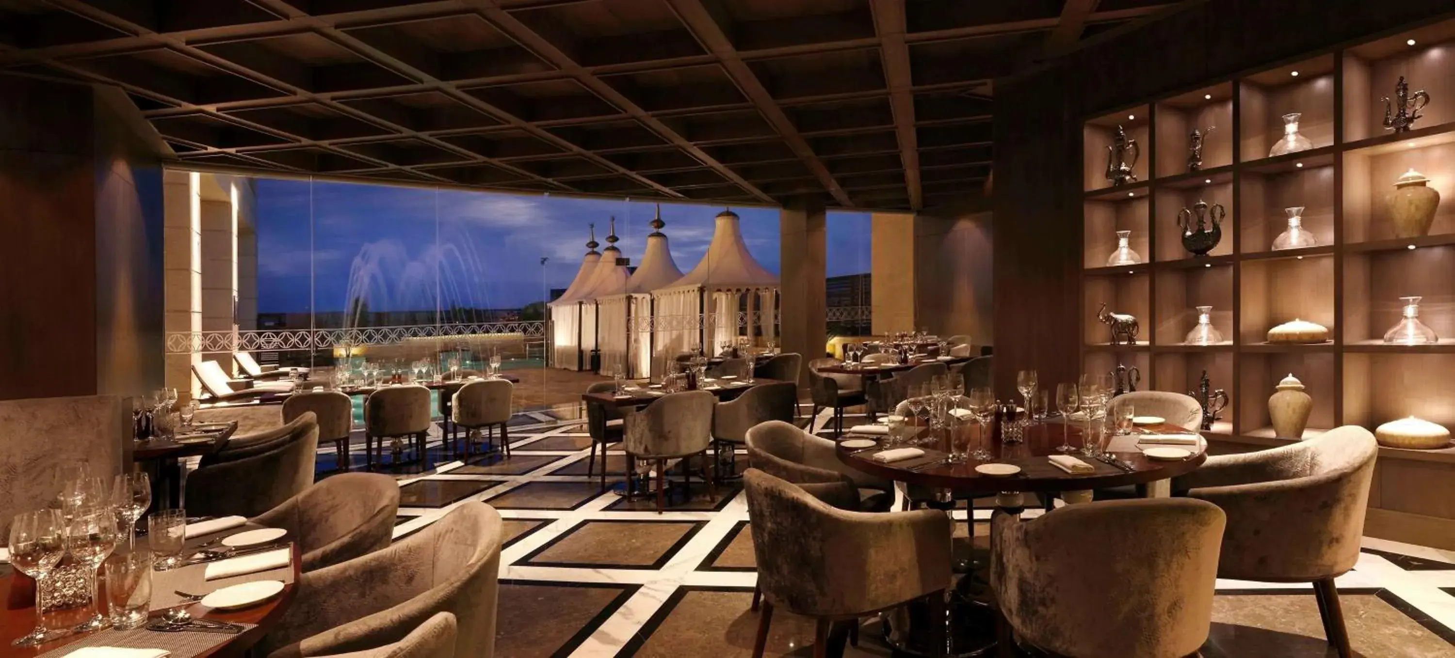 Restaurant/places to eat in Hilton Jaipur Restaurant/places to eat in Hilton Jaipur