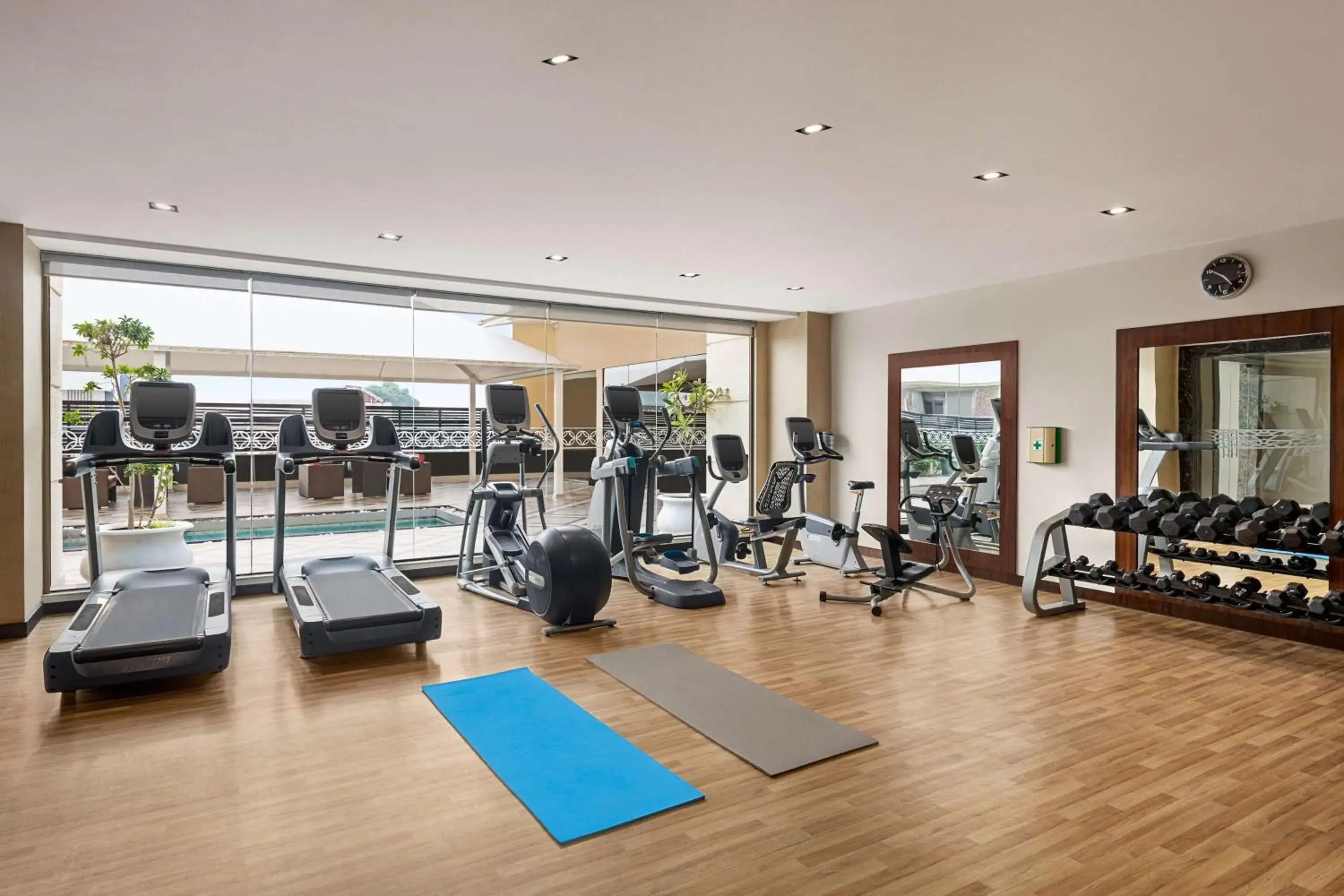 Fitness centre/facilities in Hilton Jaipur Fitness centre/facilities in Hilton Jaipur
