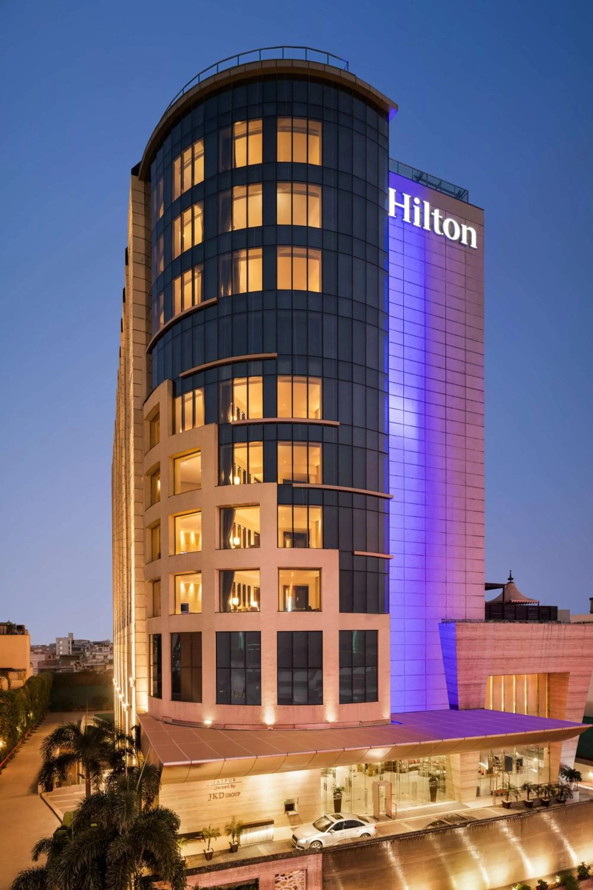 Property building in Hilton Jaipur