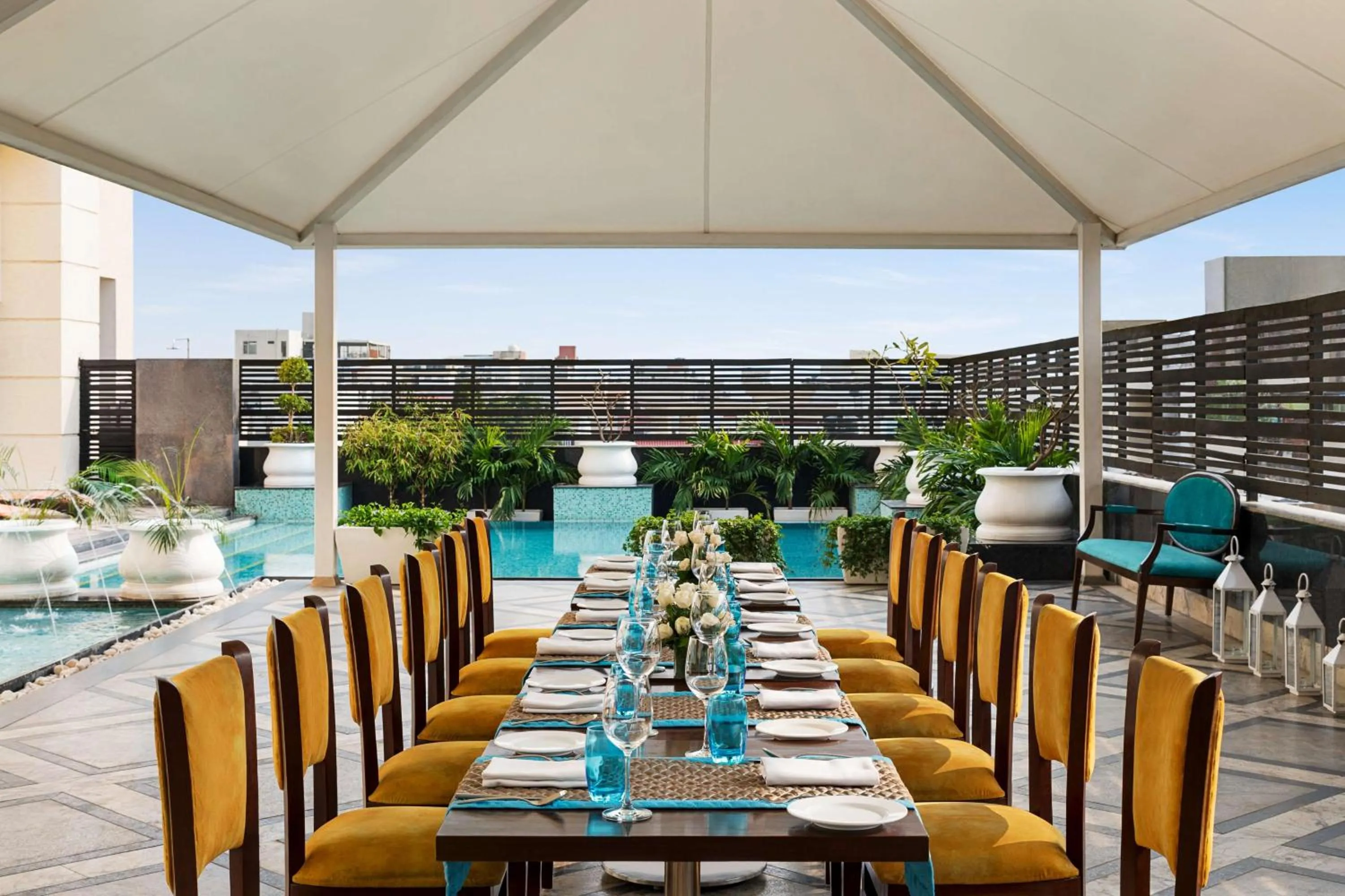 Balcony/Terrace in Hilton Jaipur