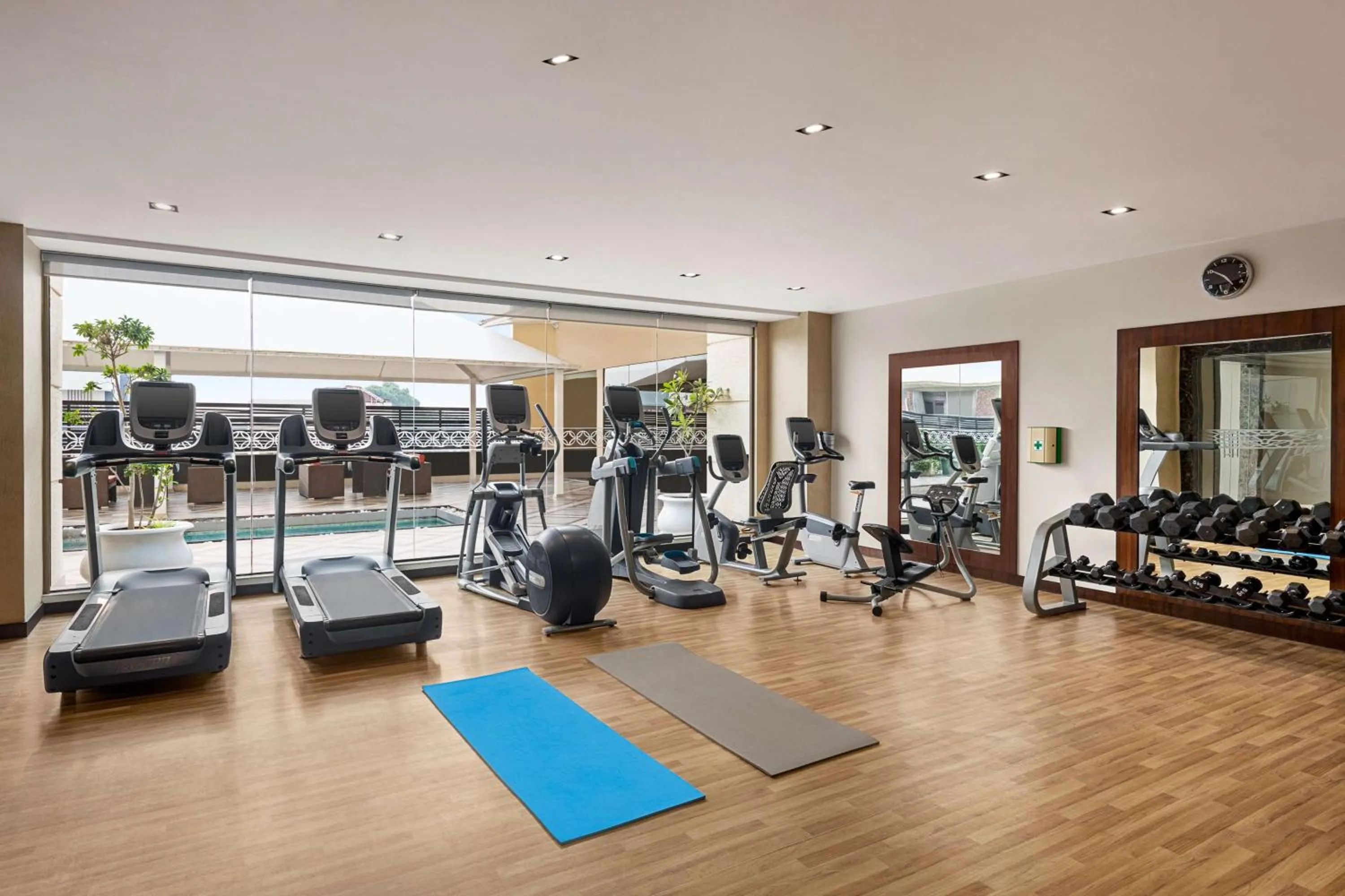 Fitness centre/facilities in Hilton Jaipur