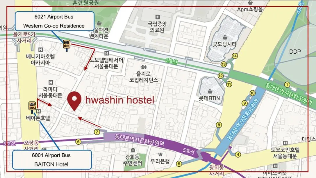 Dongdaemun Hwashin Hostel