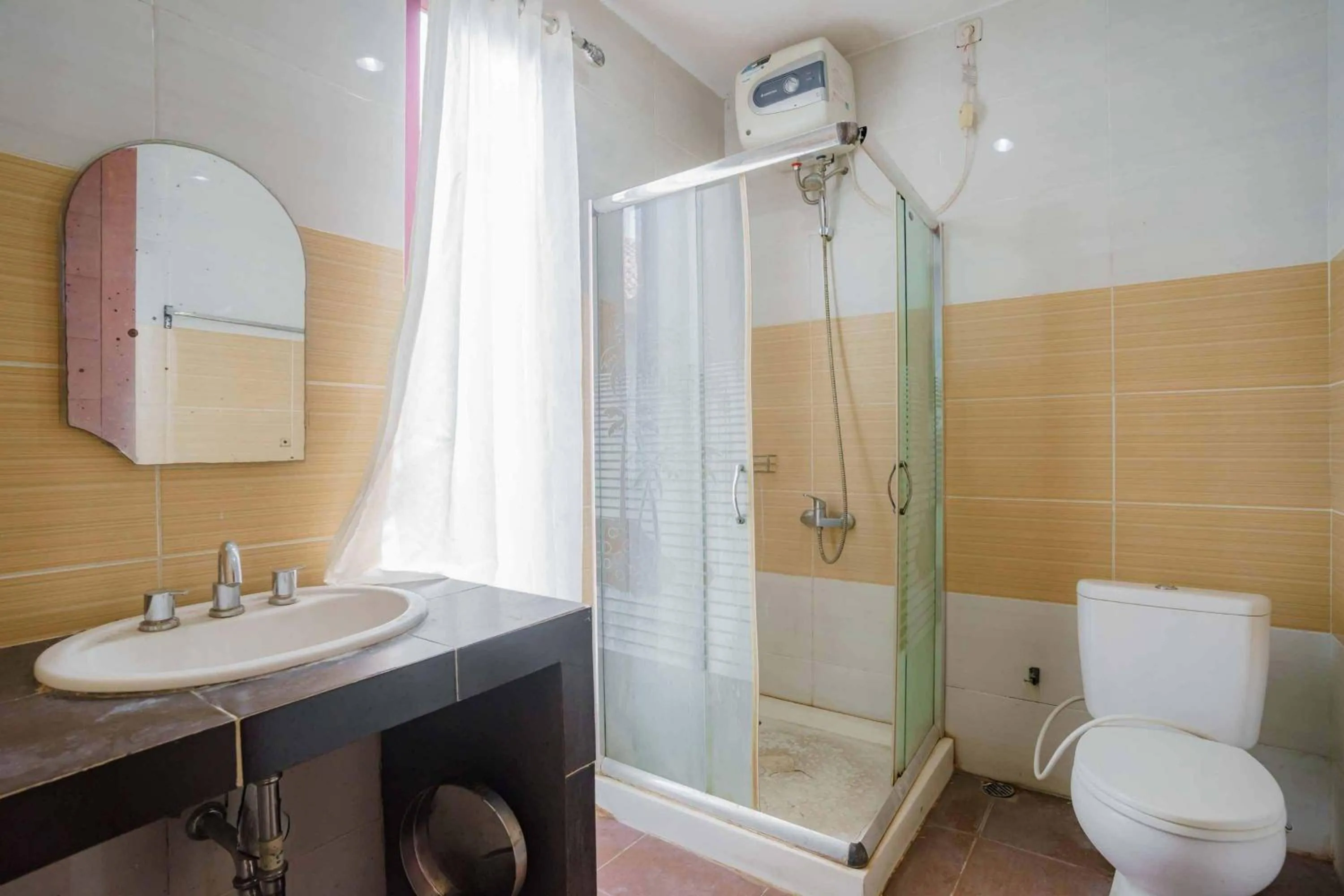 Bathroom in Wisma Belerang Kalianda Lampung RedPartner