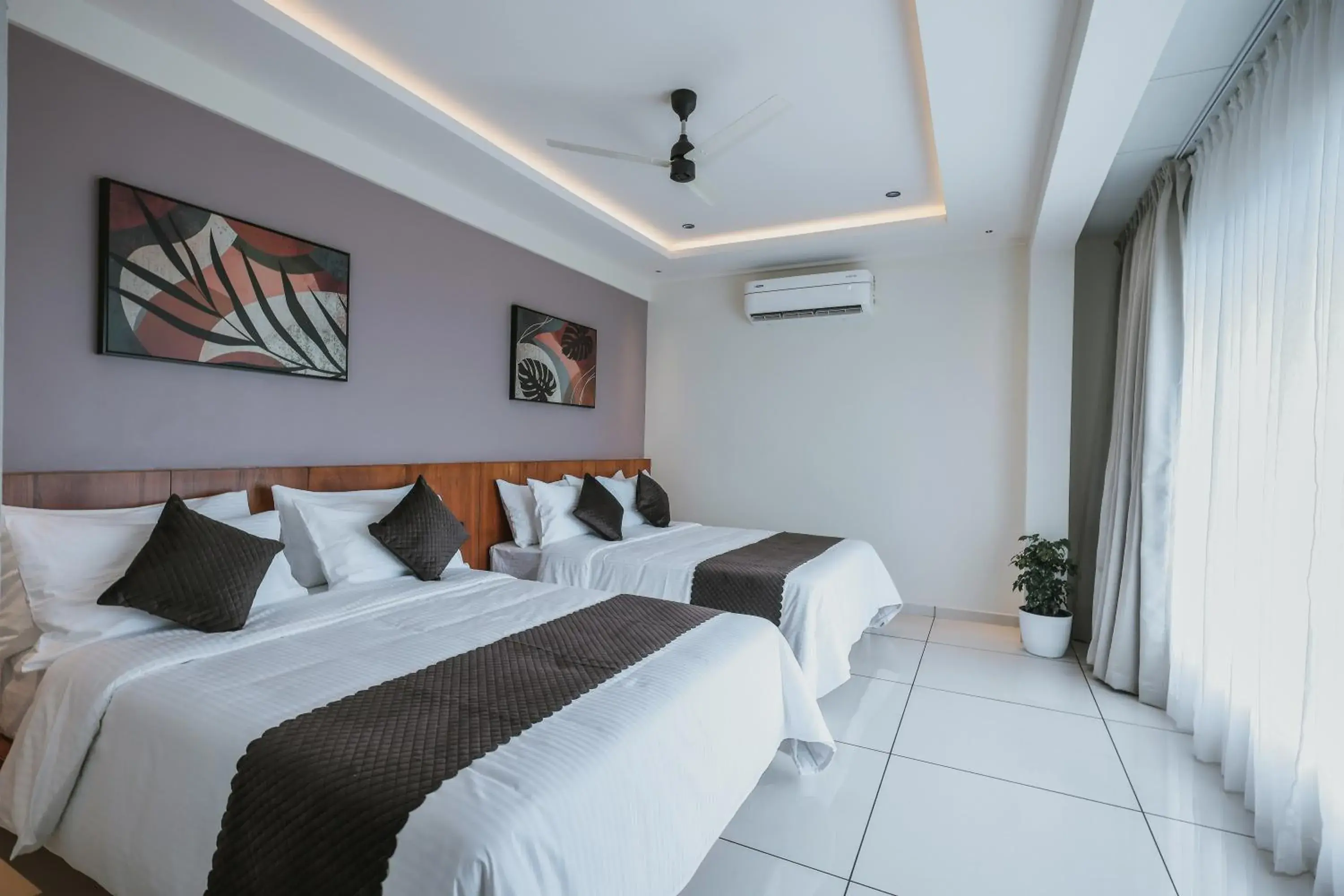 Bedroom, Bed in Fortview Suites Bedroom, Bed in Fortview Suites