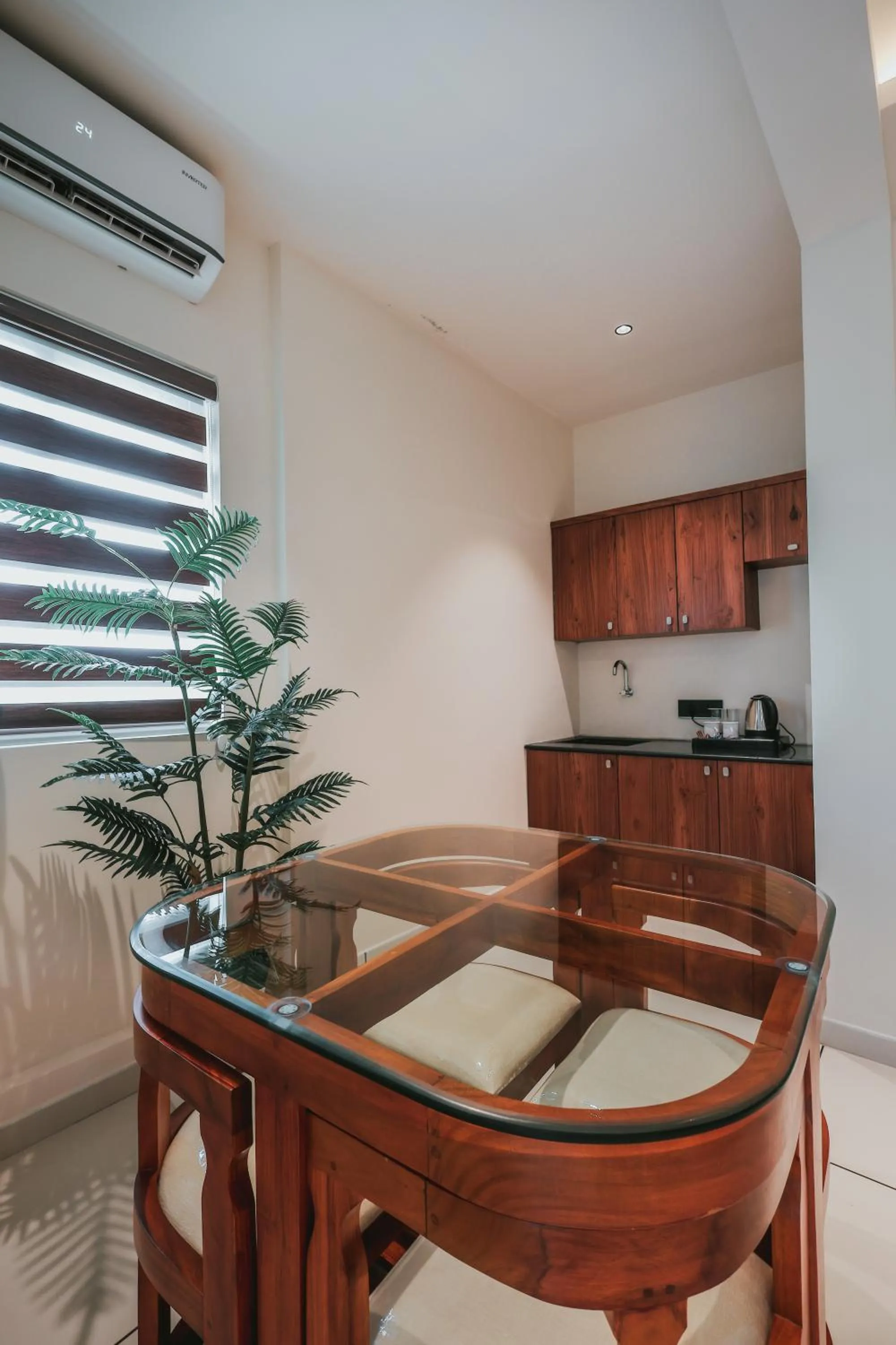 Living room in Fortview Suites