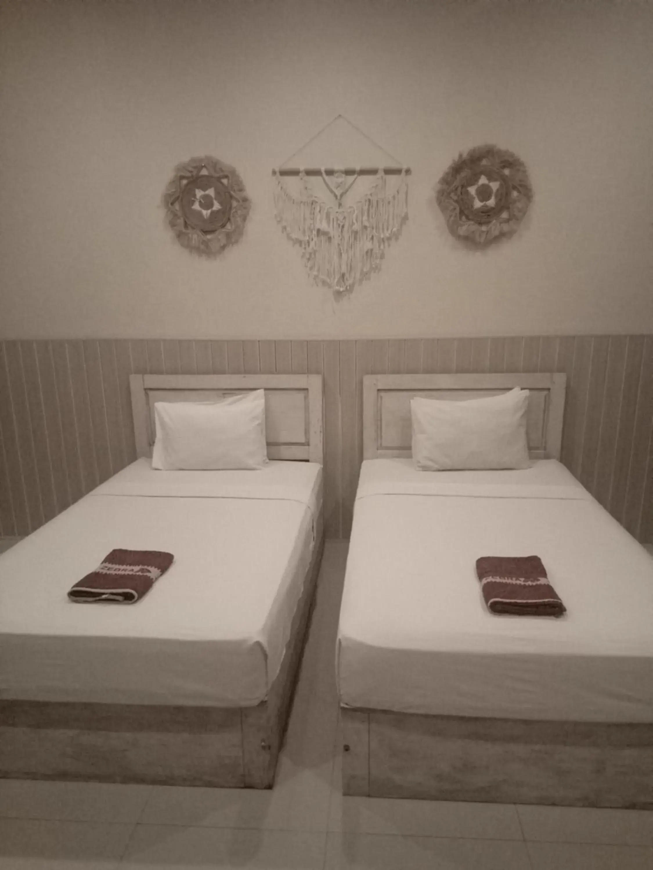 Deluxe Twin Room in Wisma Bunda Deluxe Twin Room in Wisma Bunda