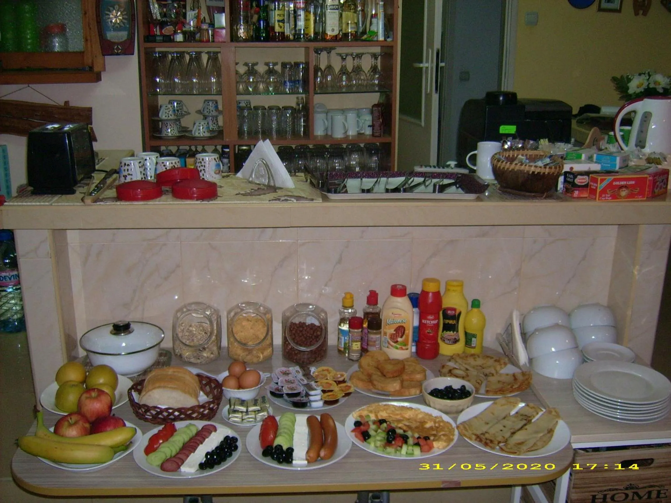 Breakfast in Hotel Pasians