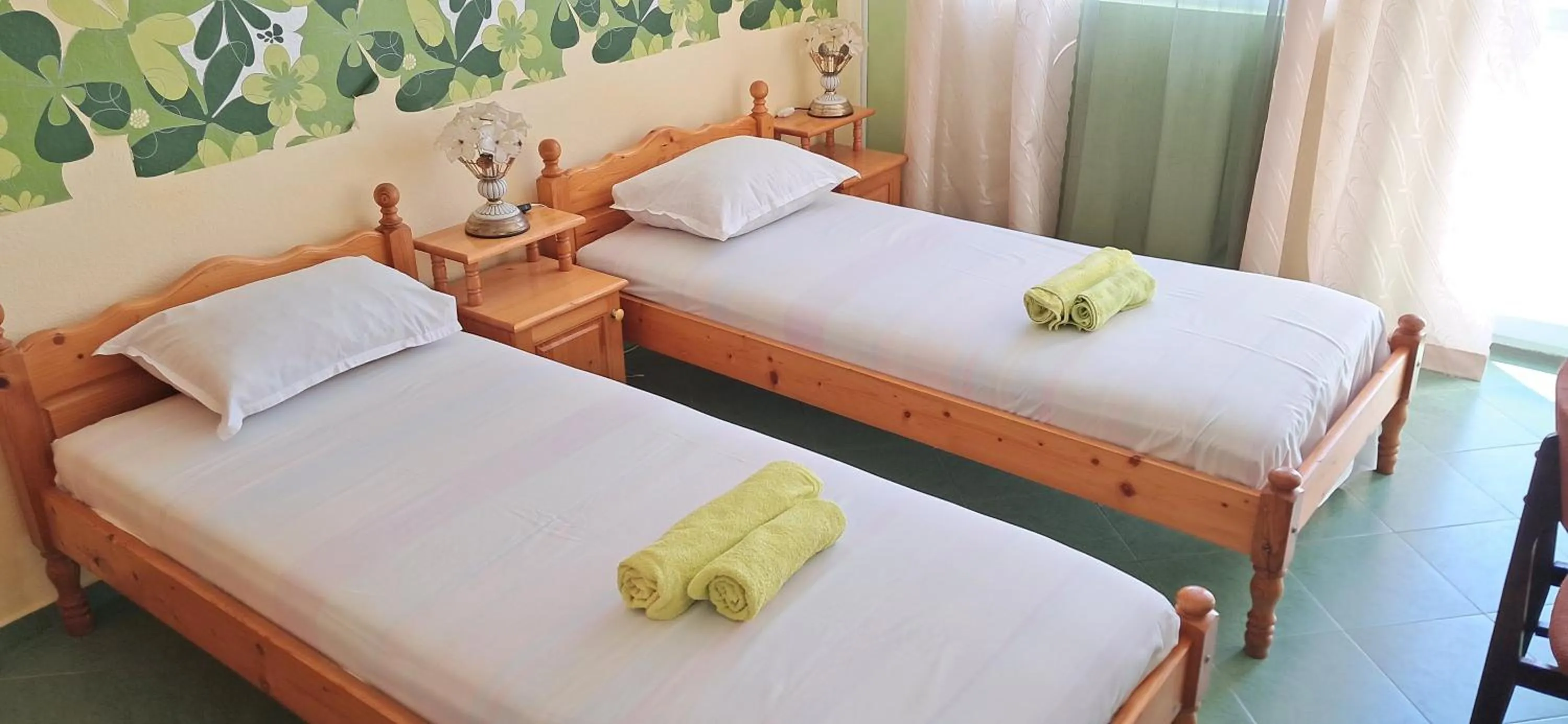 Bed in Hotel Pasians