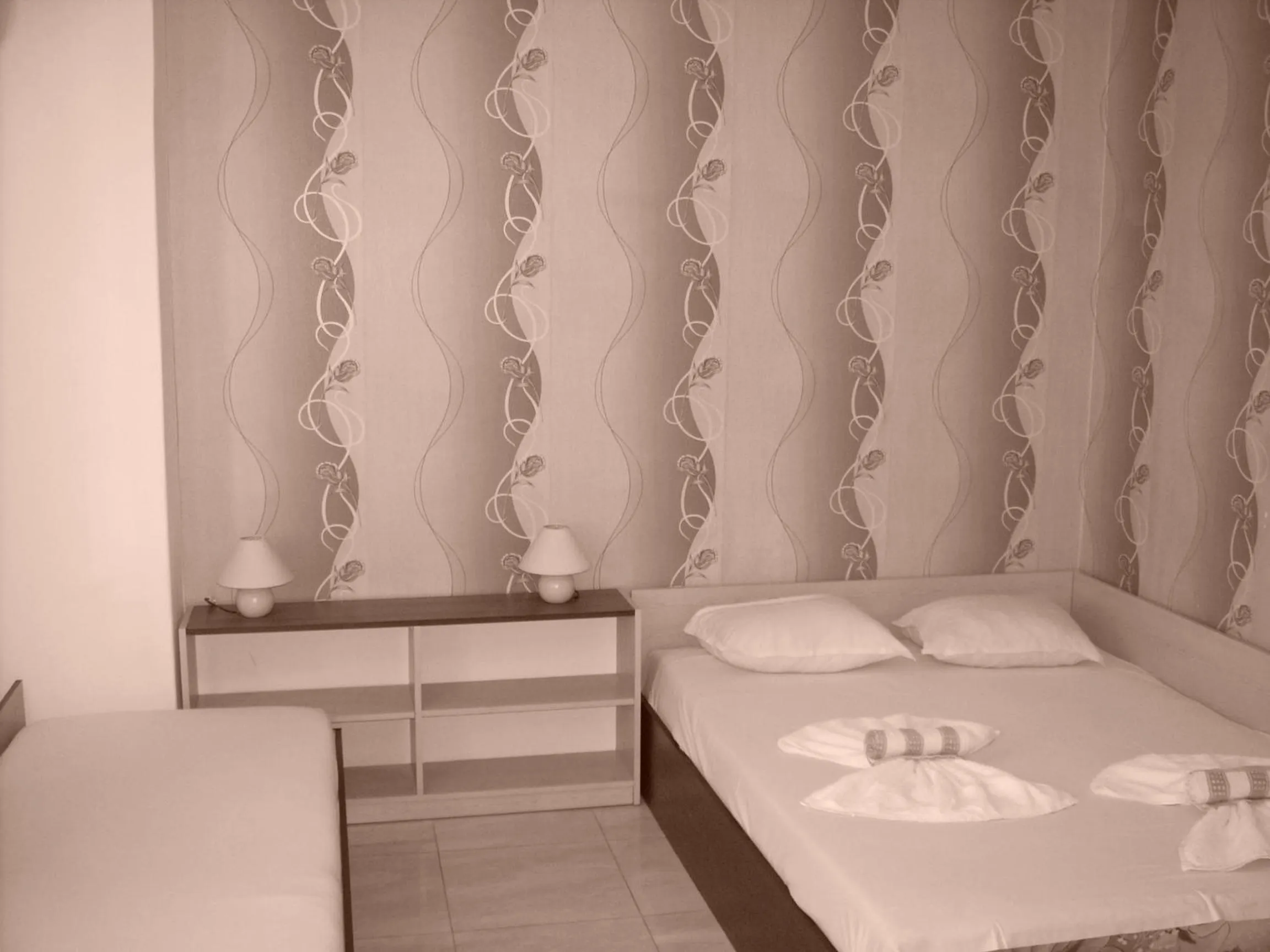 Bed in Hotel Pasians