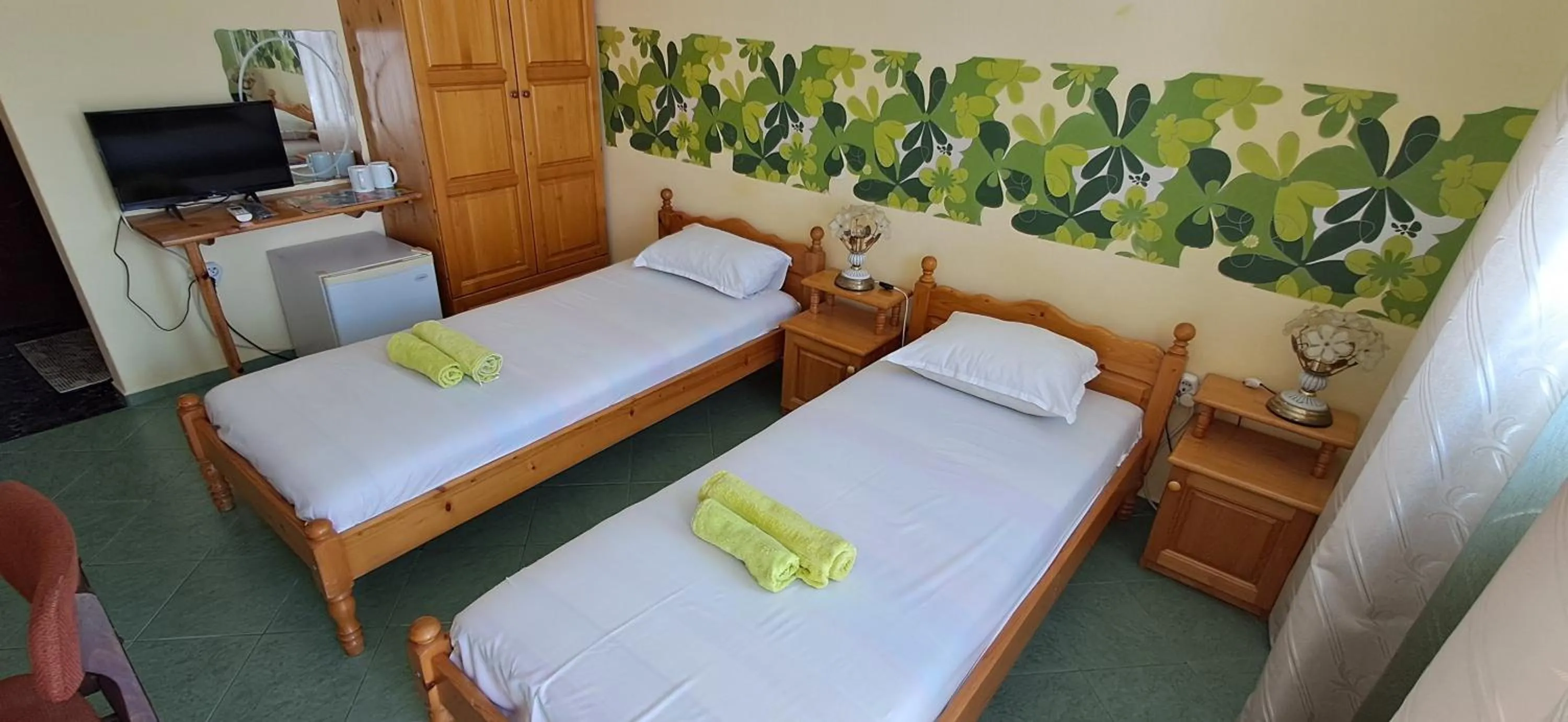 Bed in Hotel Pasians