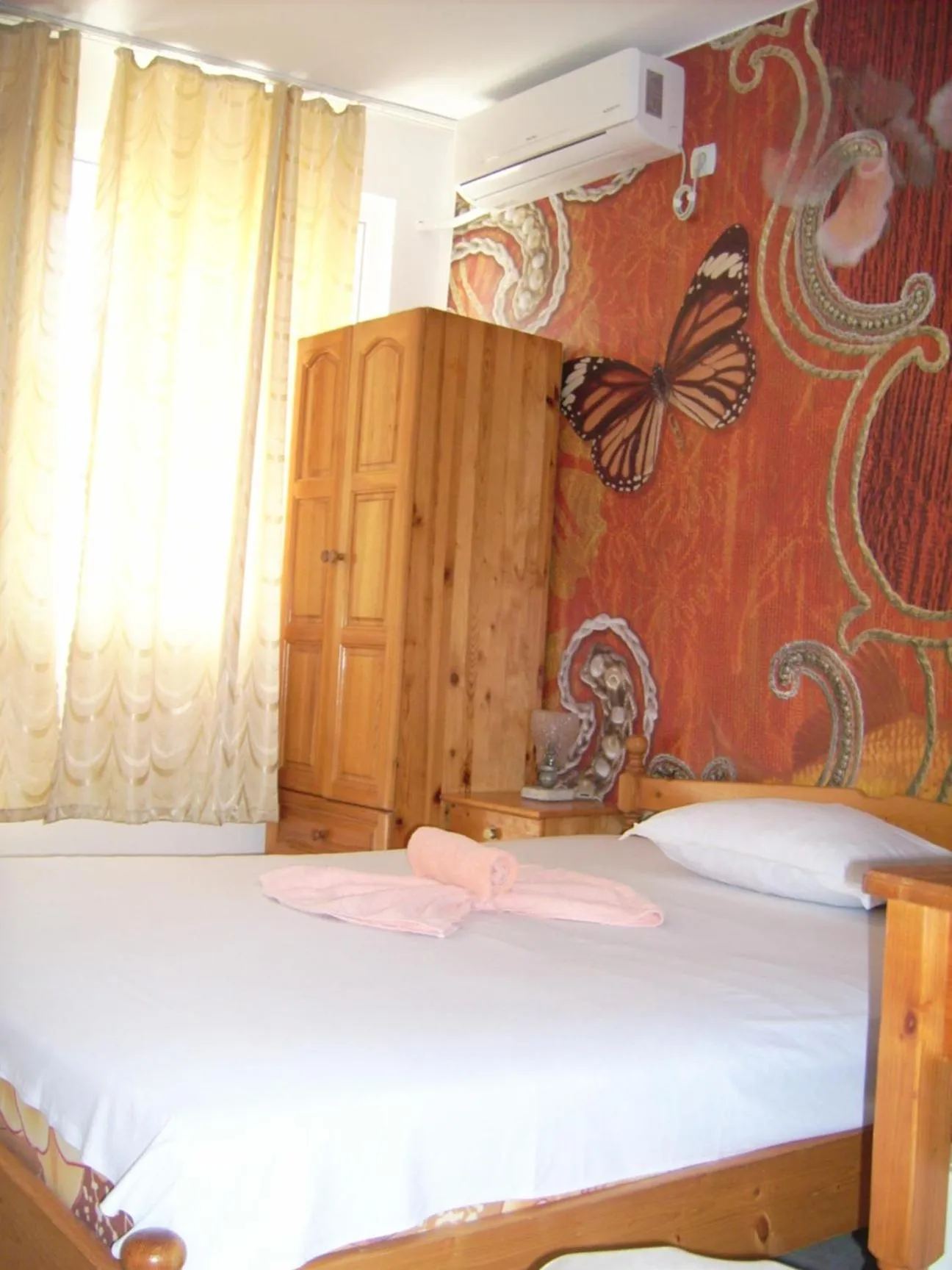 Bed in Hotel Pasians