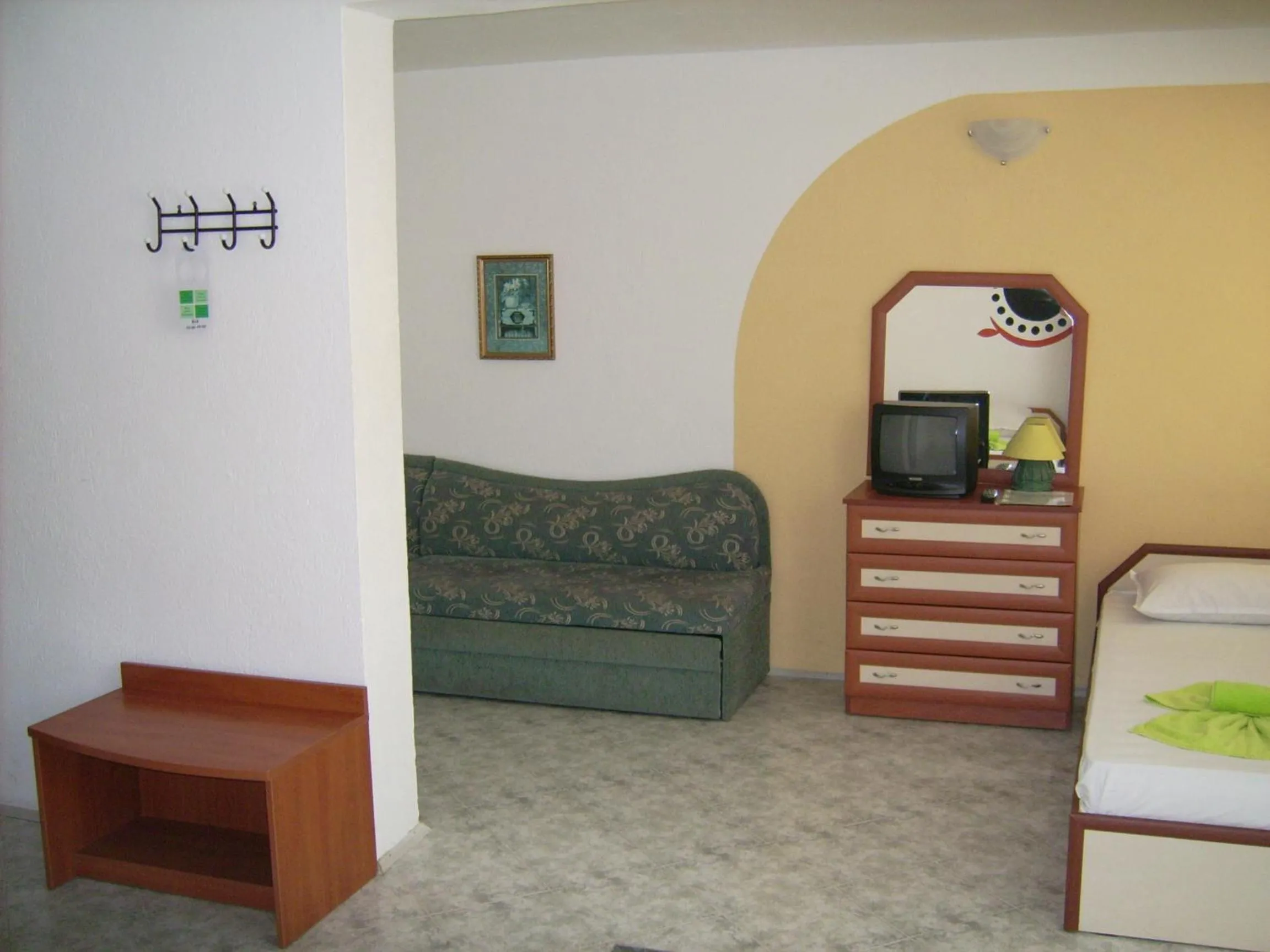 Bed in Hotel Pasians