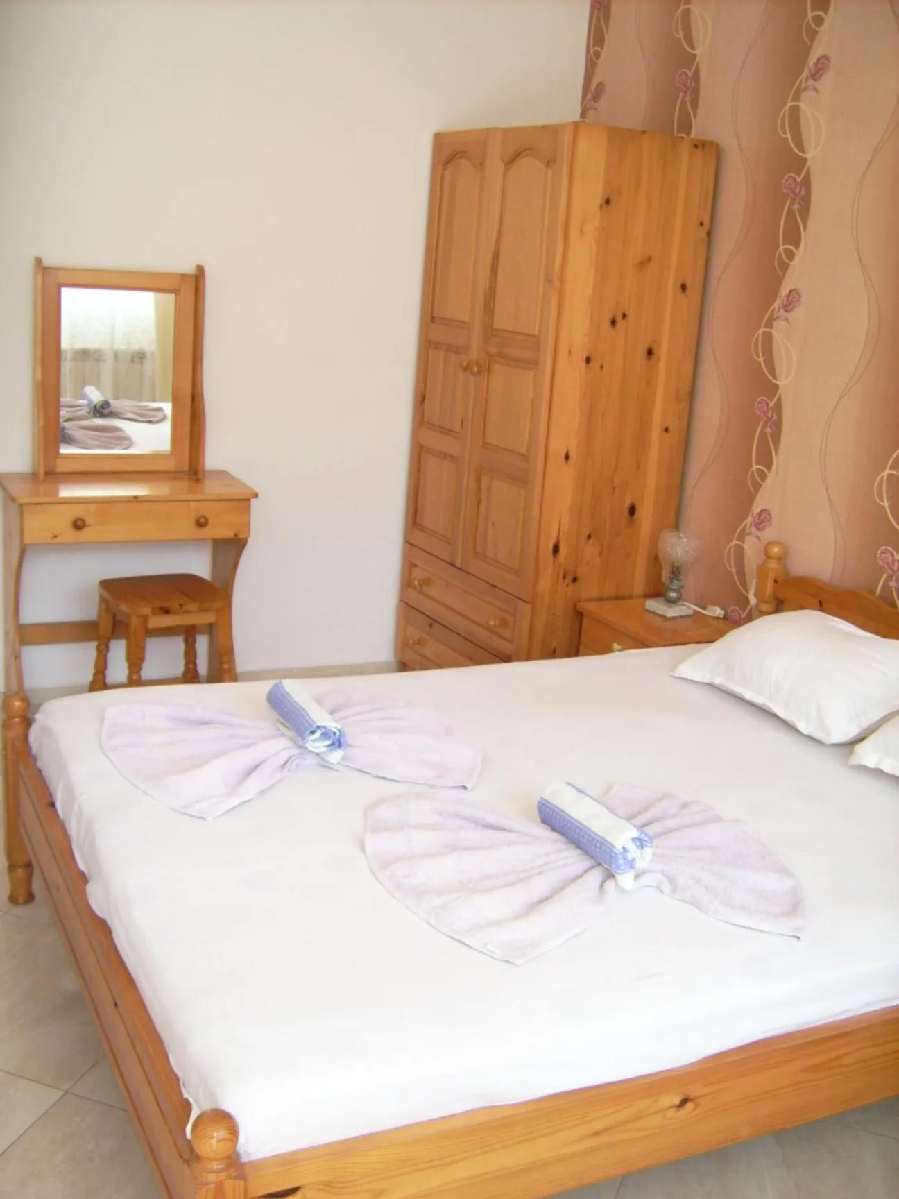 Bed in Hotel Pasians