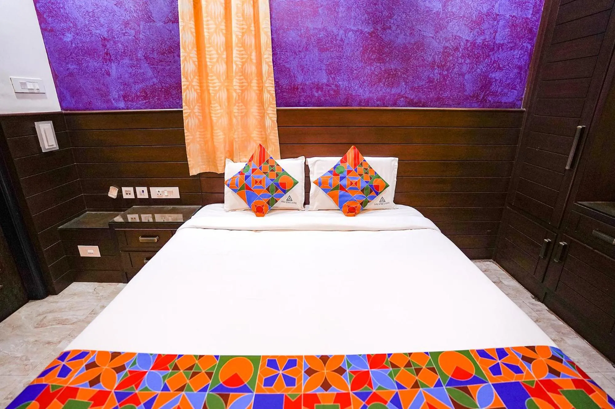 Bedroom, Bed in FabHotel Sai Residency - Nr Rela Hospital, Chromepet