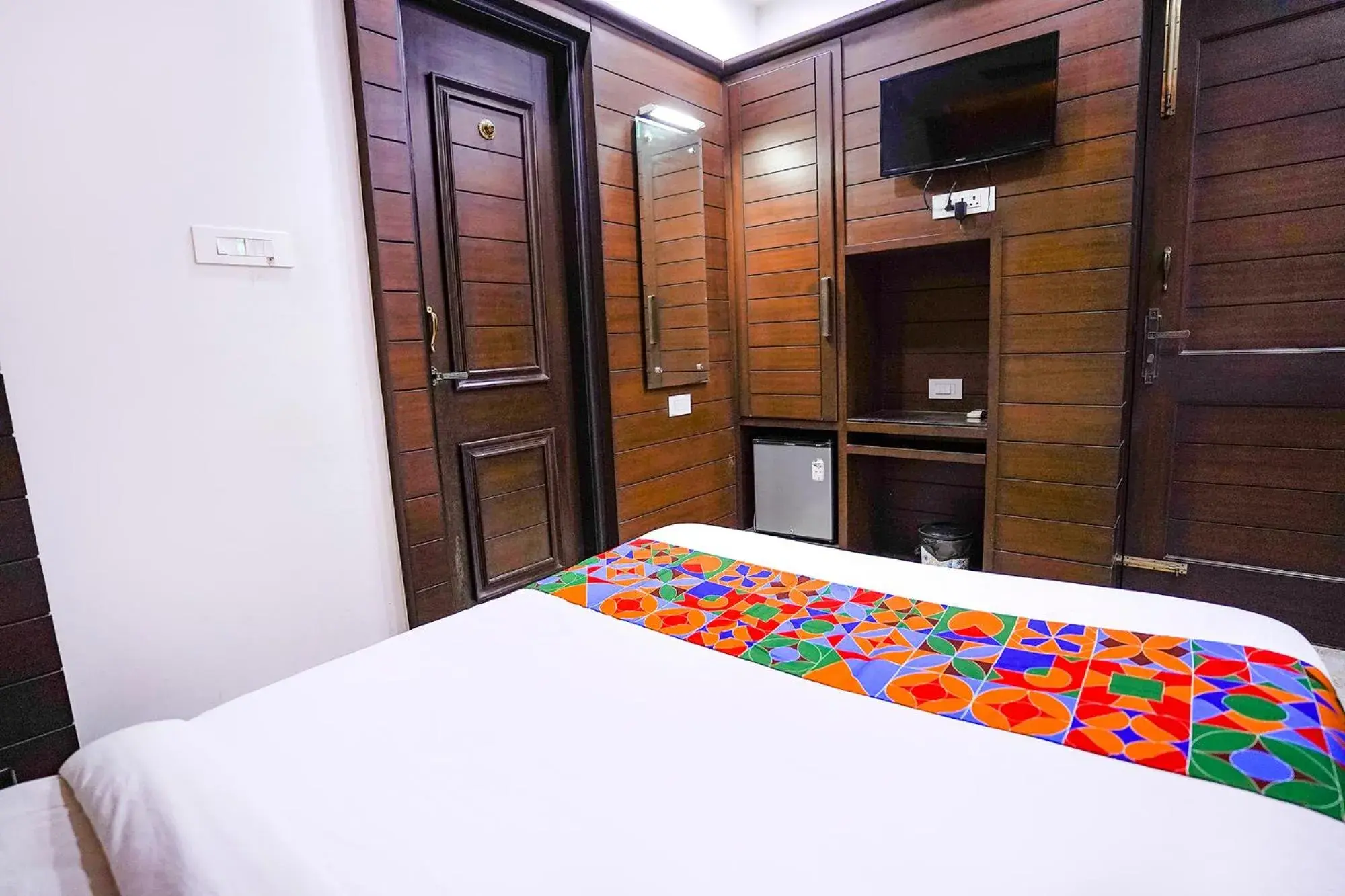 Bed in FabHotel Sai Residency - Nr Rela Hospital, Chromepet Bed in FabHotel Sai Residency - Nr Rela Hospital, Chromepet