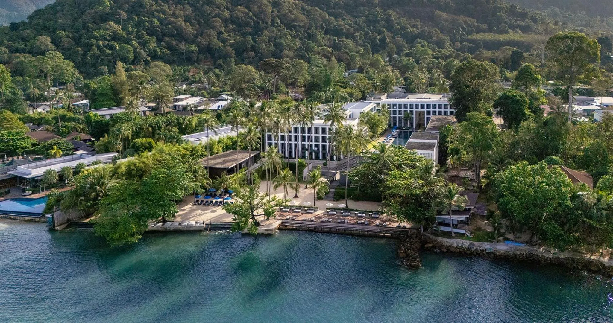 Bird's eye view in Awa Resort Koh Chang