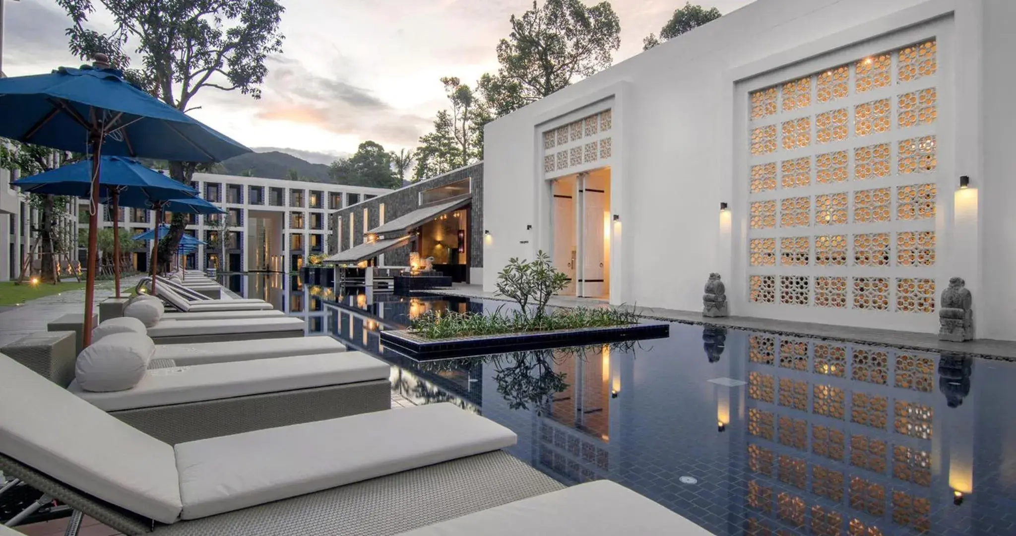 Pool view in Awa Resort Koh Chang Pool view in Awa Resort Koh Chang