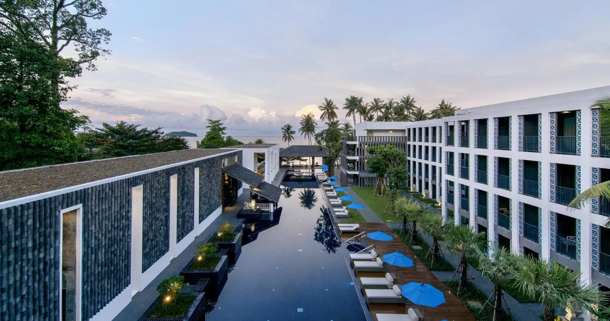 Pool view in Awa Resort Koh Chang Pool view in Awa Resort Koh Chang