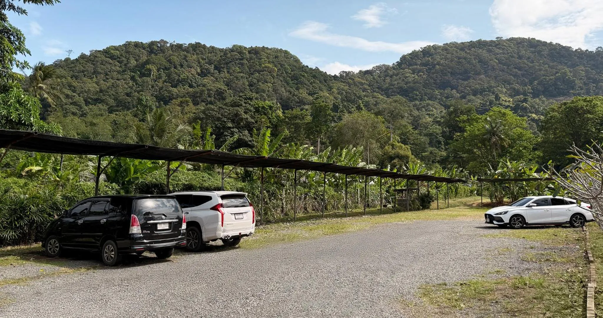 Parking in Awa Resort Koh Chang