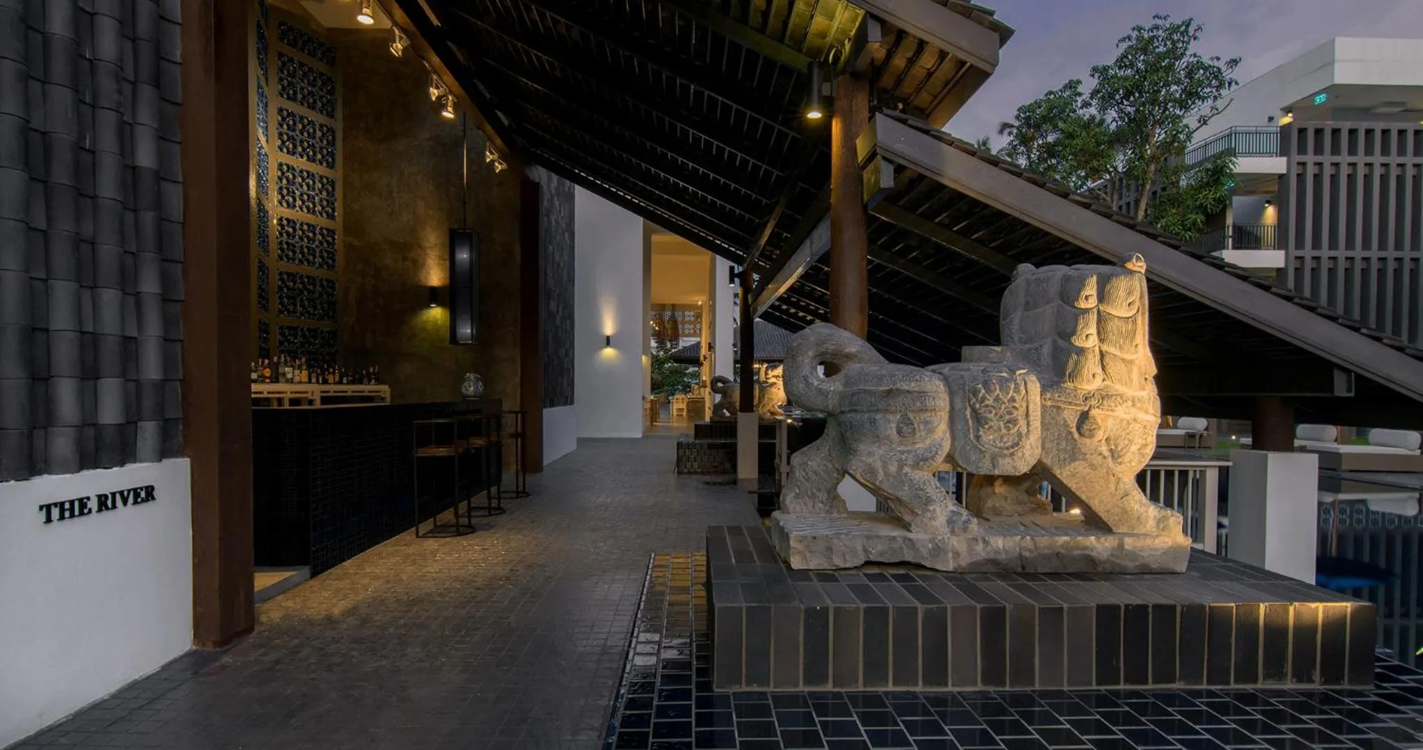 Lounge or bar in Awa Resort Koh Chang