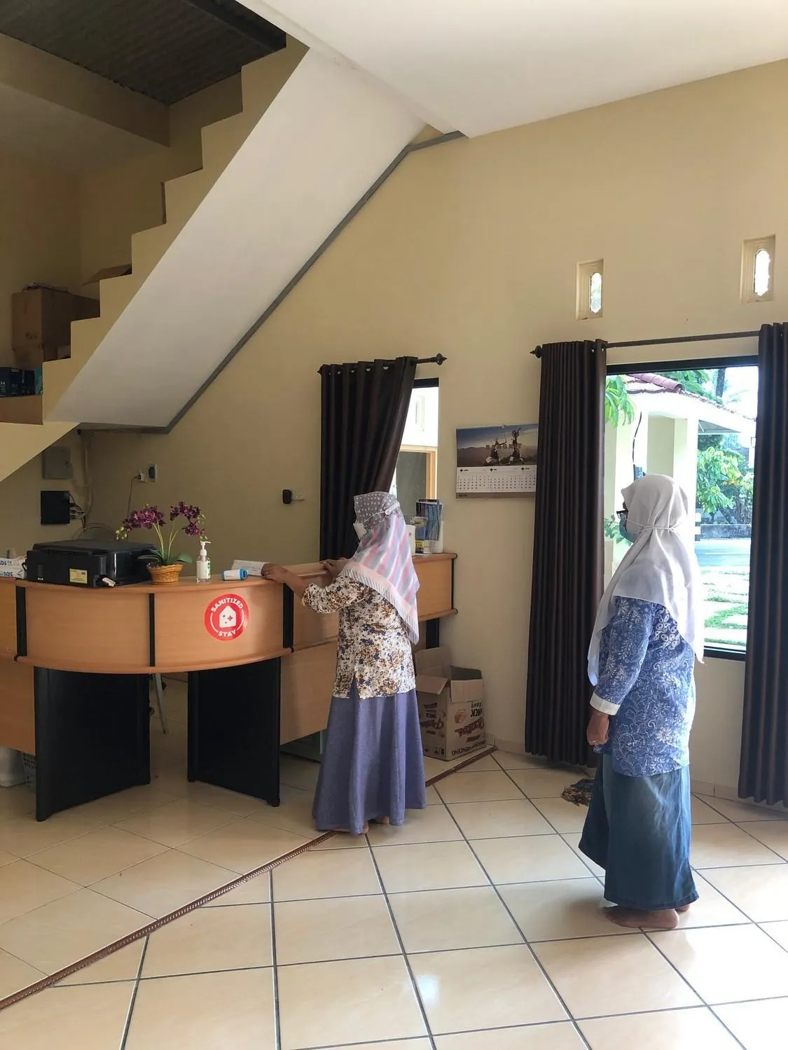 Lobby or reception in Homestay Mulia Syariah Borobudur Magelang Mitra RedDoorz
