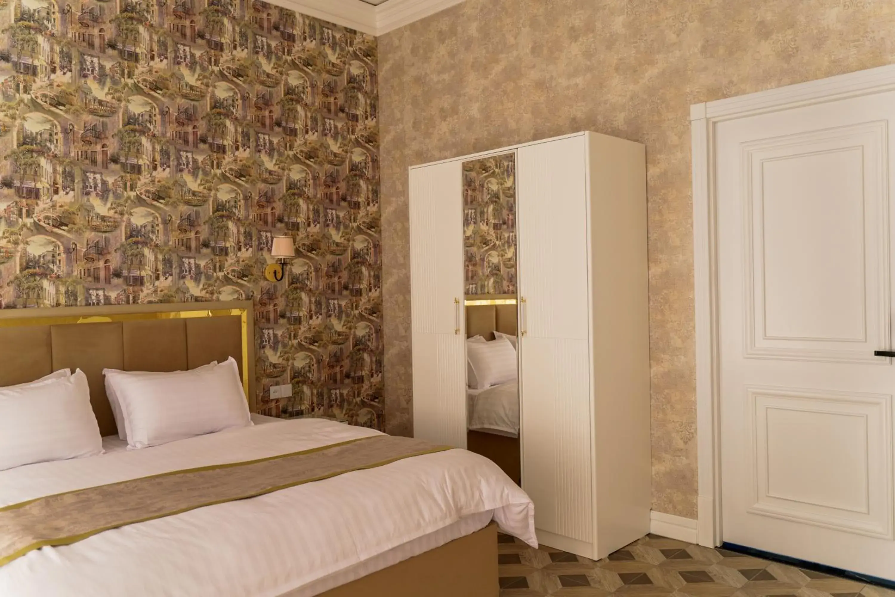 Bed in AYNIY Hotel Bed in AYNIY Hotel