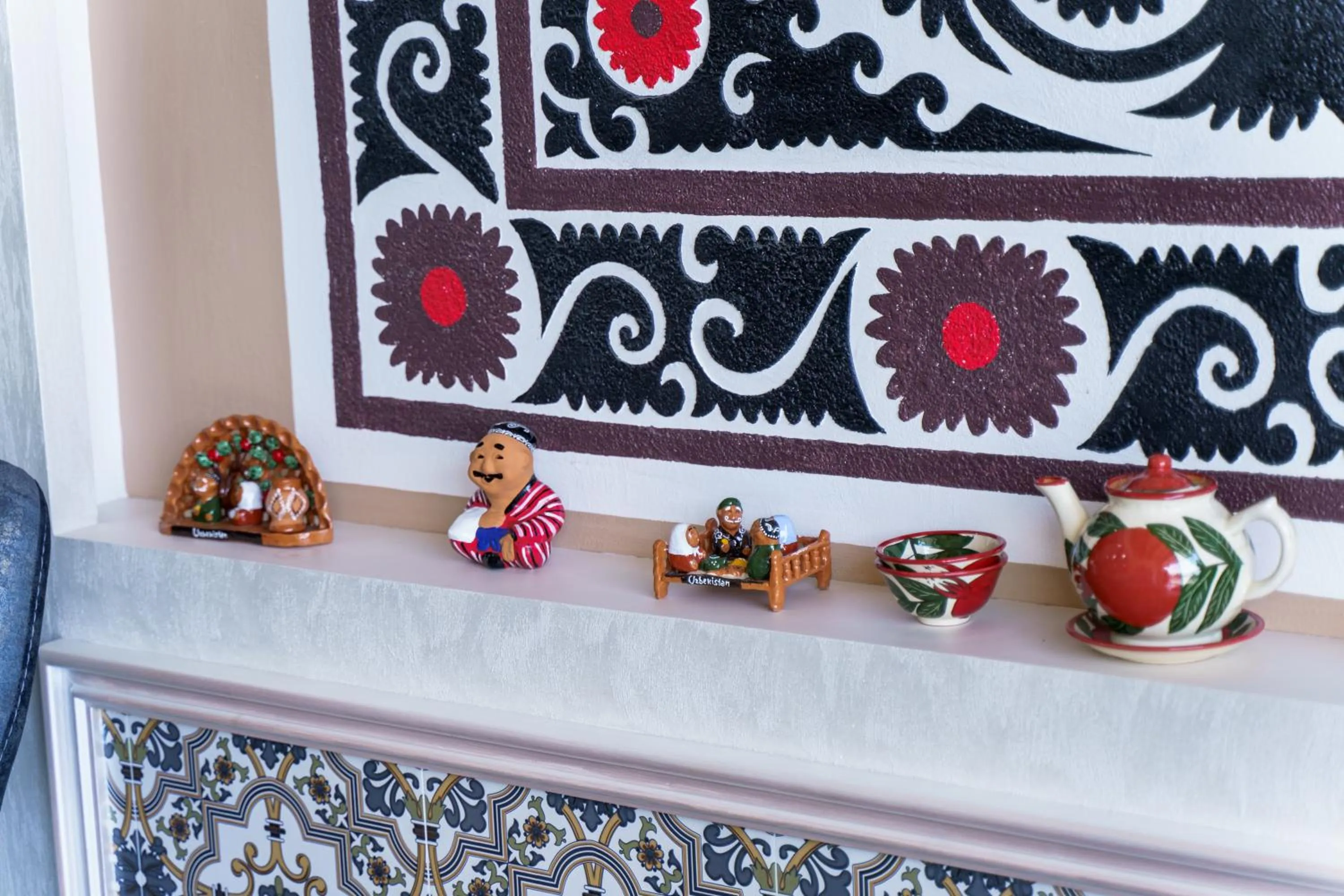 Decorative detail in AYNIY Hotel