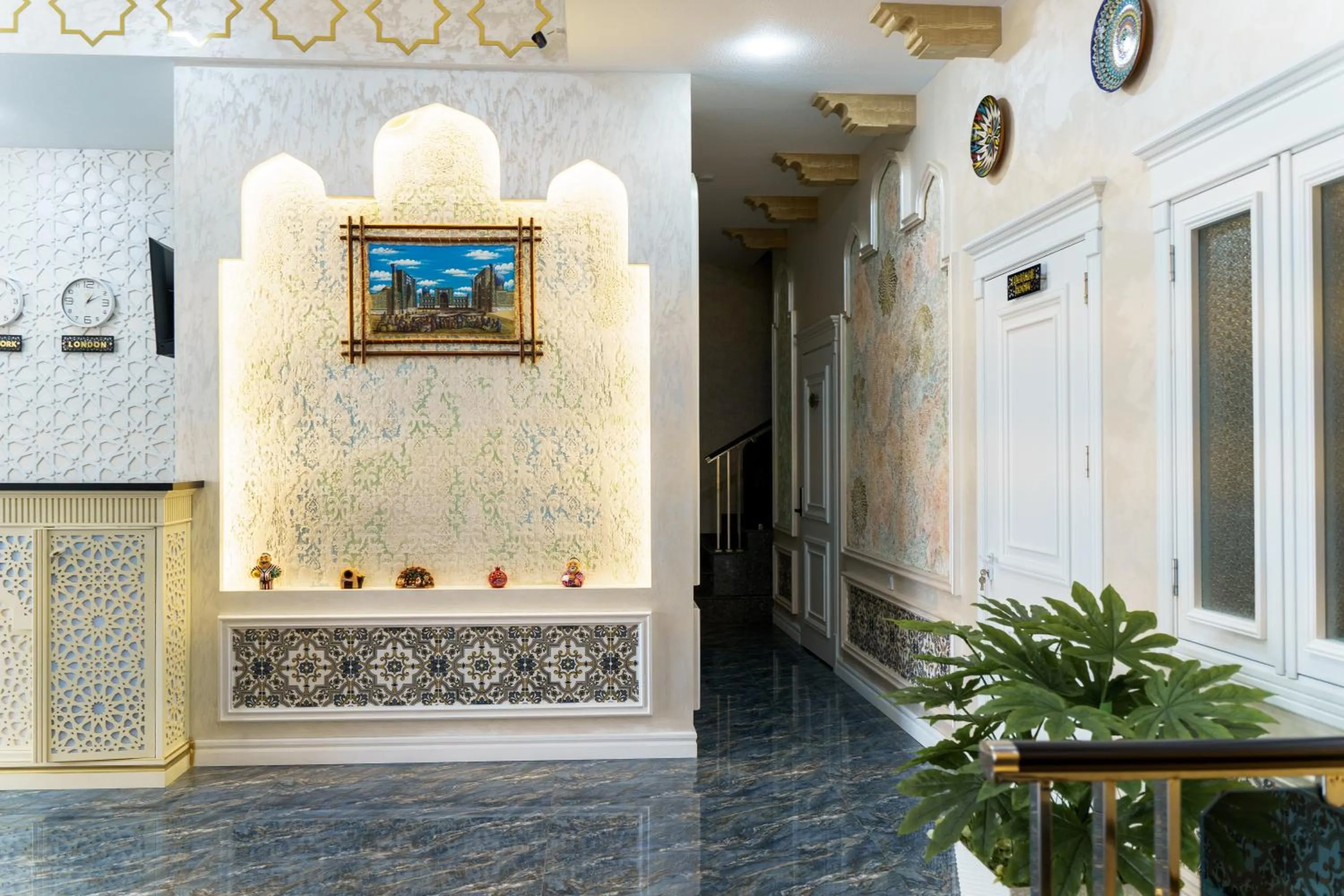 Lobby or reception in AYNIY Hotel