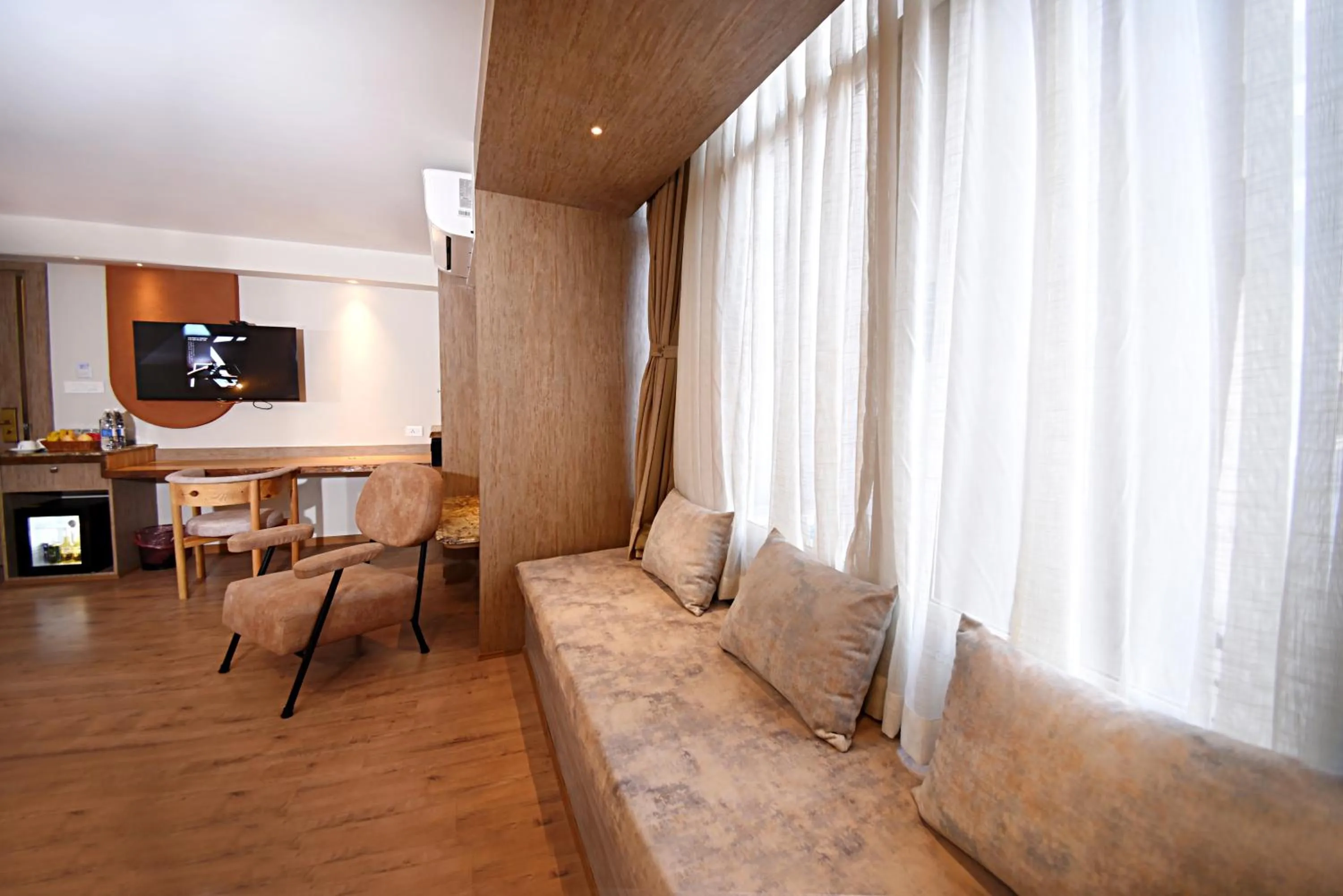 Seating area in Daali Hotel & Apartment