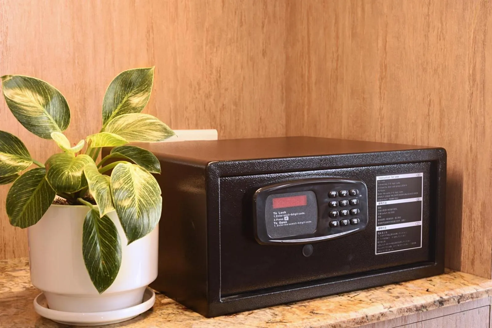 safe in Daali Hotel & Apartment