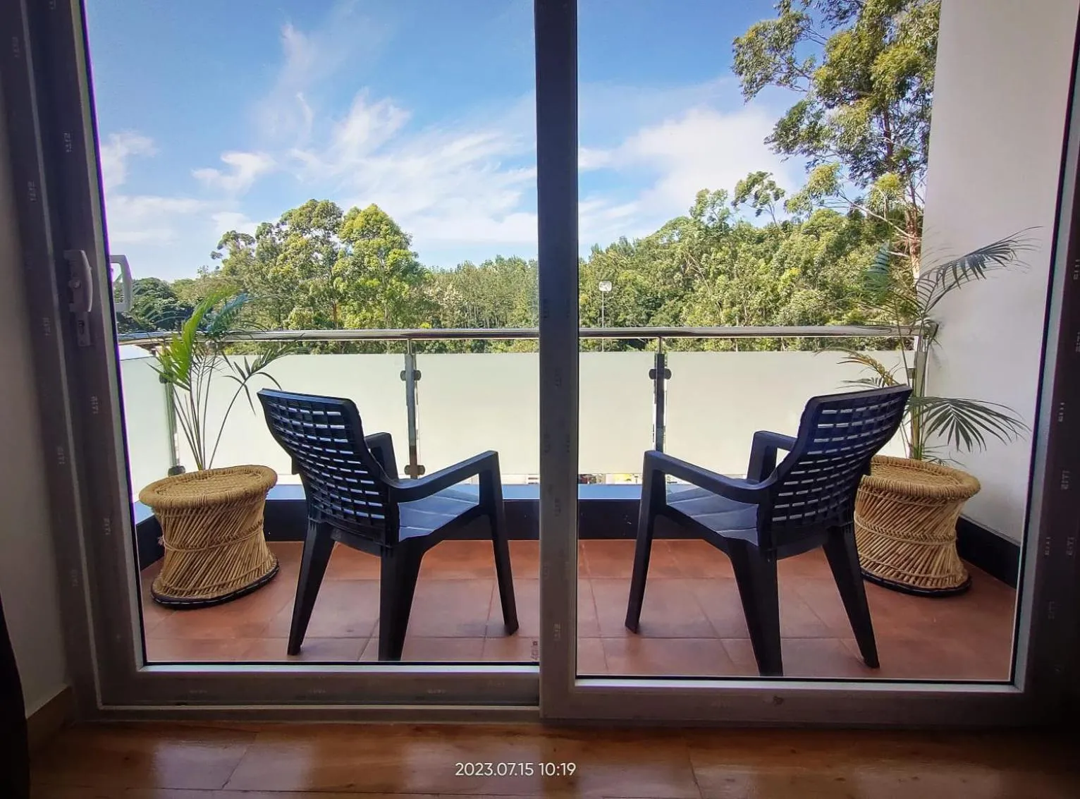 Balcony/Terrace in Hotel NT Grand Yercaud