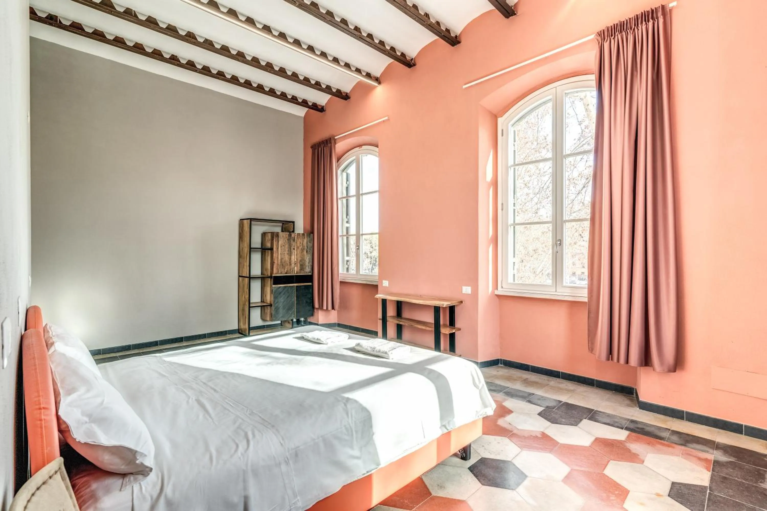 Photo of the whole room, Bed in Borgo Ripa Urban Travel