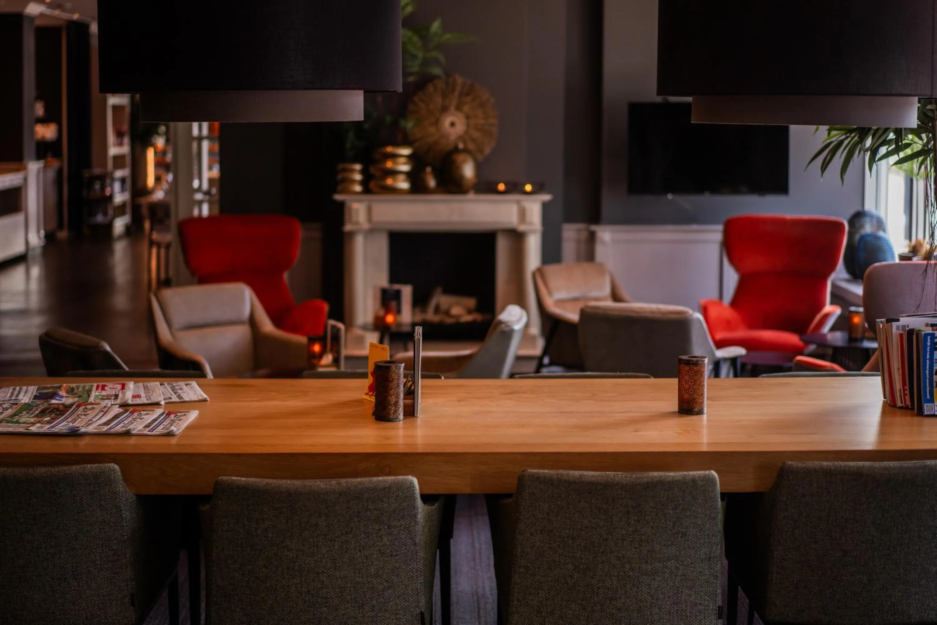 Lounge or bar in Golden Tulip Leiden Centre