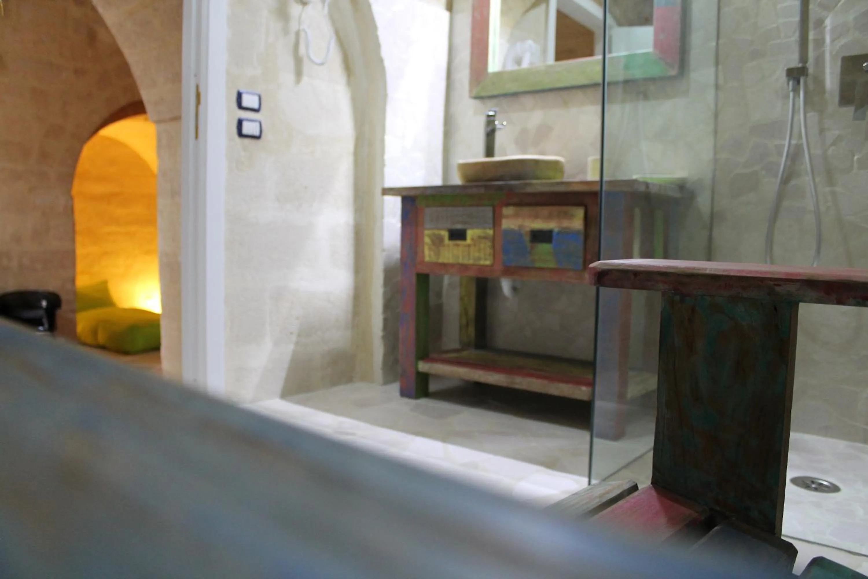 Bathroom in Antico Convicino Rooms Suites & SPA