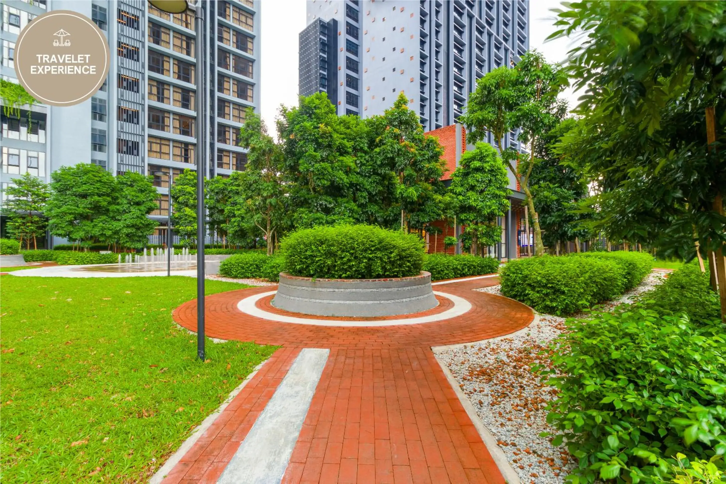 Garden in Millerz Square, Old Klang Road Garden in Millerz Square, Old Klang Road